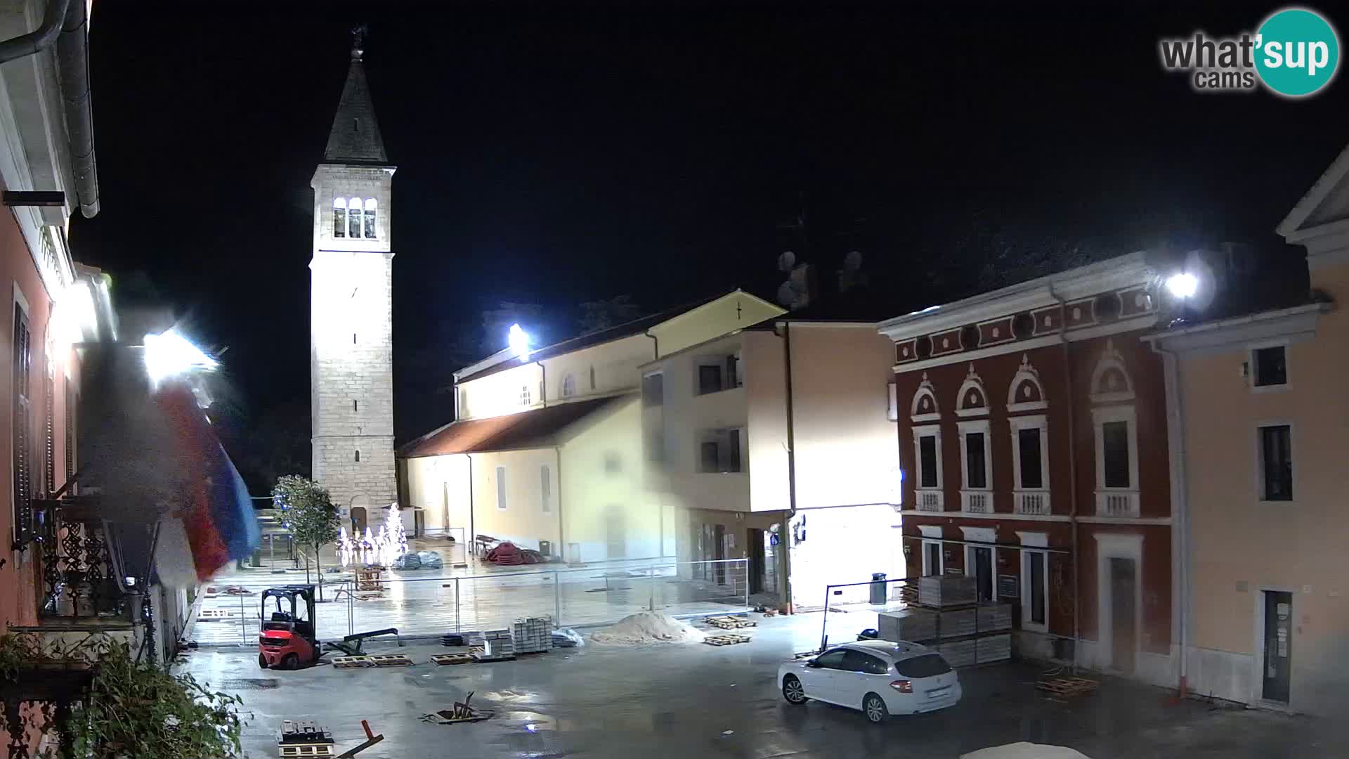 Live webcam Novigrad – Veliki Trg / Piazza Grande – Istria – Croatien