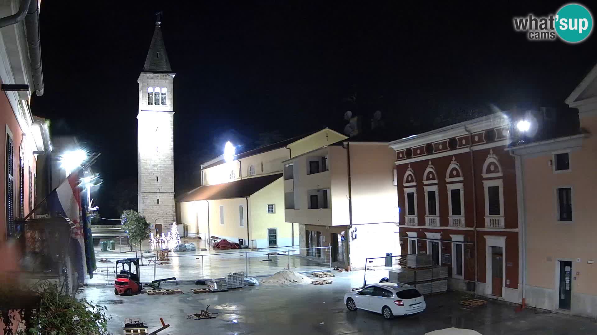 Live webcam Novigrad – Veliki Trg / Piazza Grande – Istria – Croatien