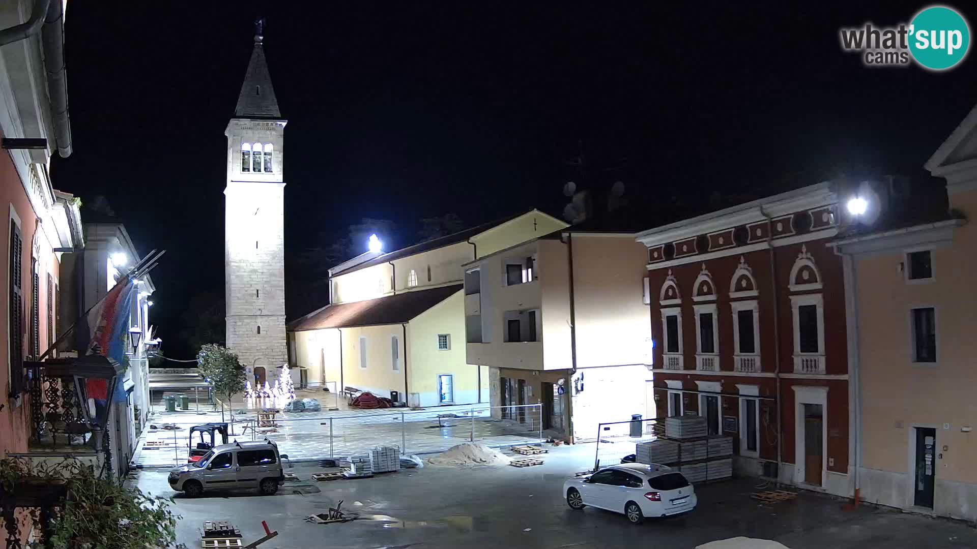 Live webcam Novigrad – Veliki Trg / Piazza Grande – Istria – Croatien