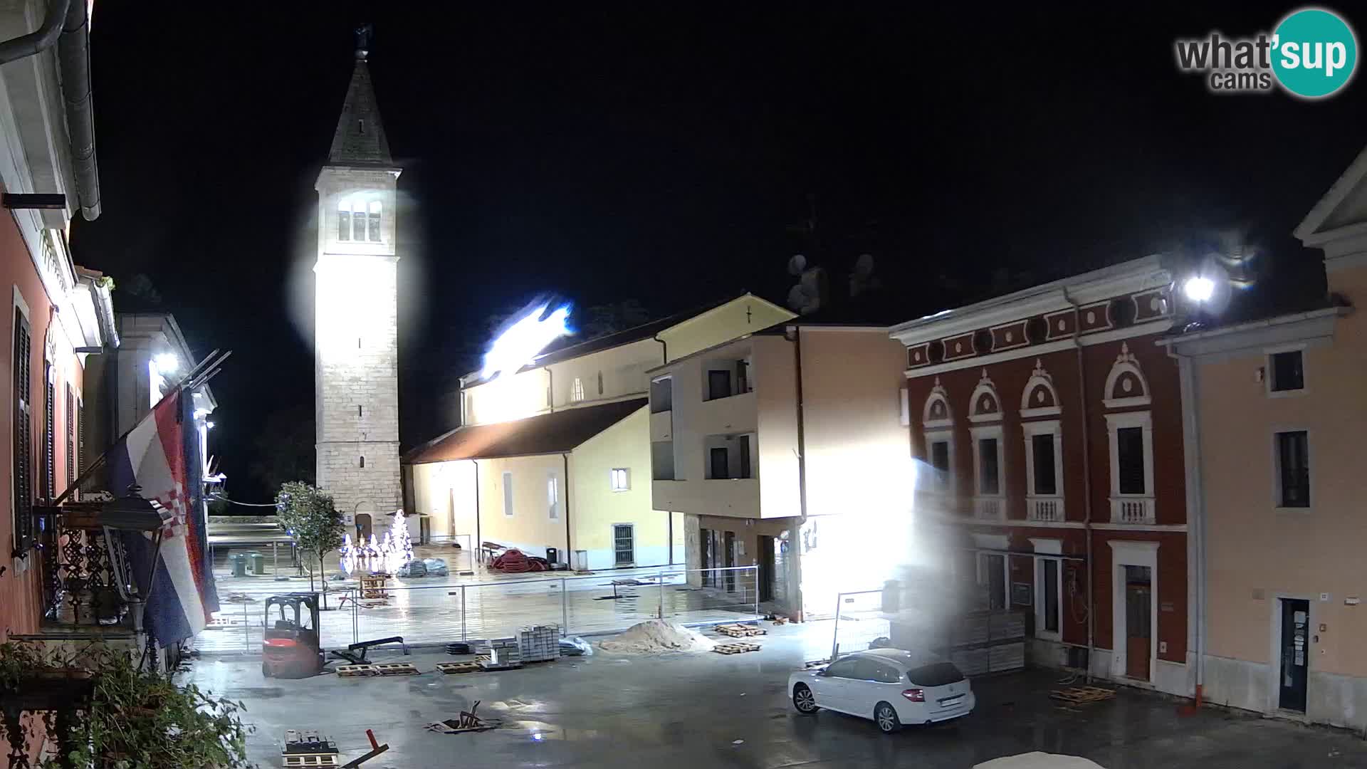 Live webcam Novigrad – Veliki Trg (grande place) – Piazza Grande