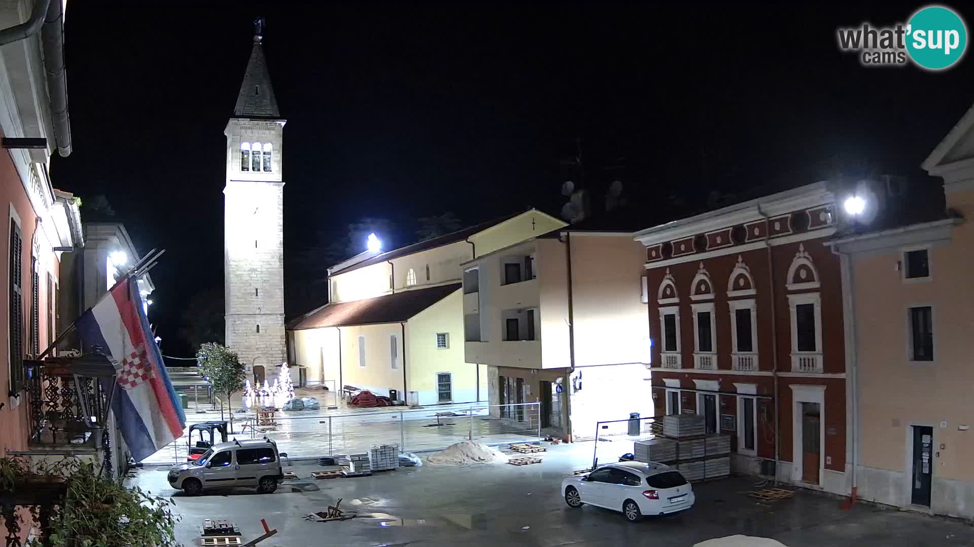 Novigrad Webcam – Veliki Trg (großen Platz) – Istrien – Kroatien