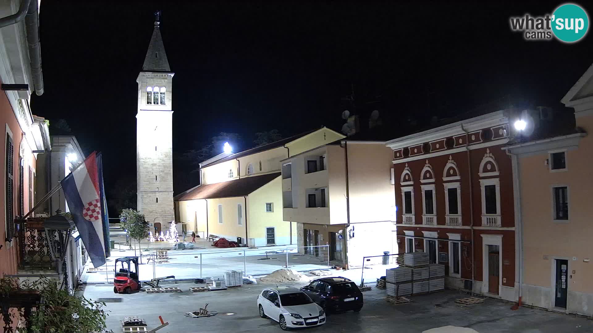 Live webcam Novigrad – Veliki Trg (grande place) – Piazza Grande