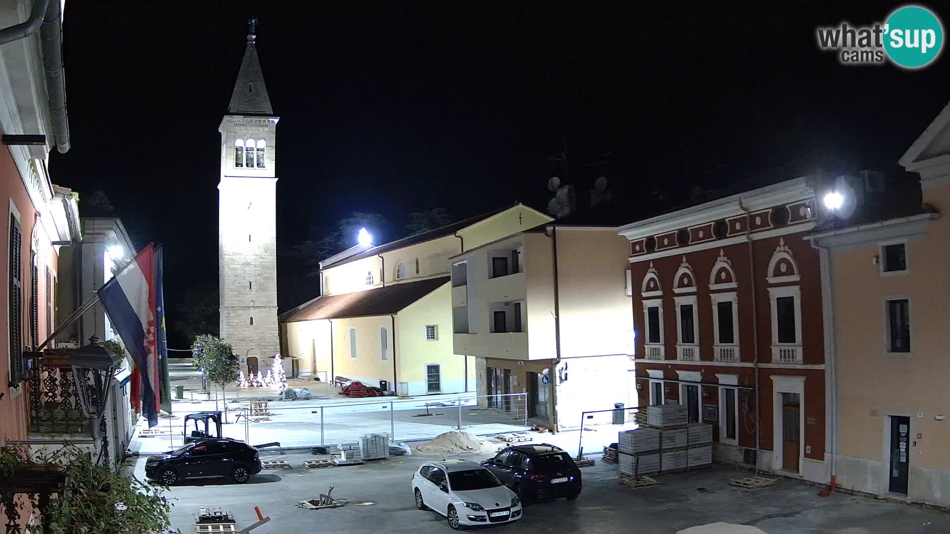 Live webcam Novigrad – Veliki Trg (grande place) – Piazza Grande