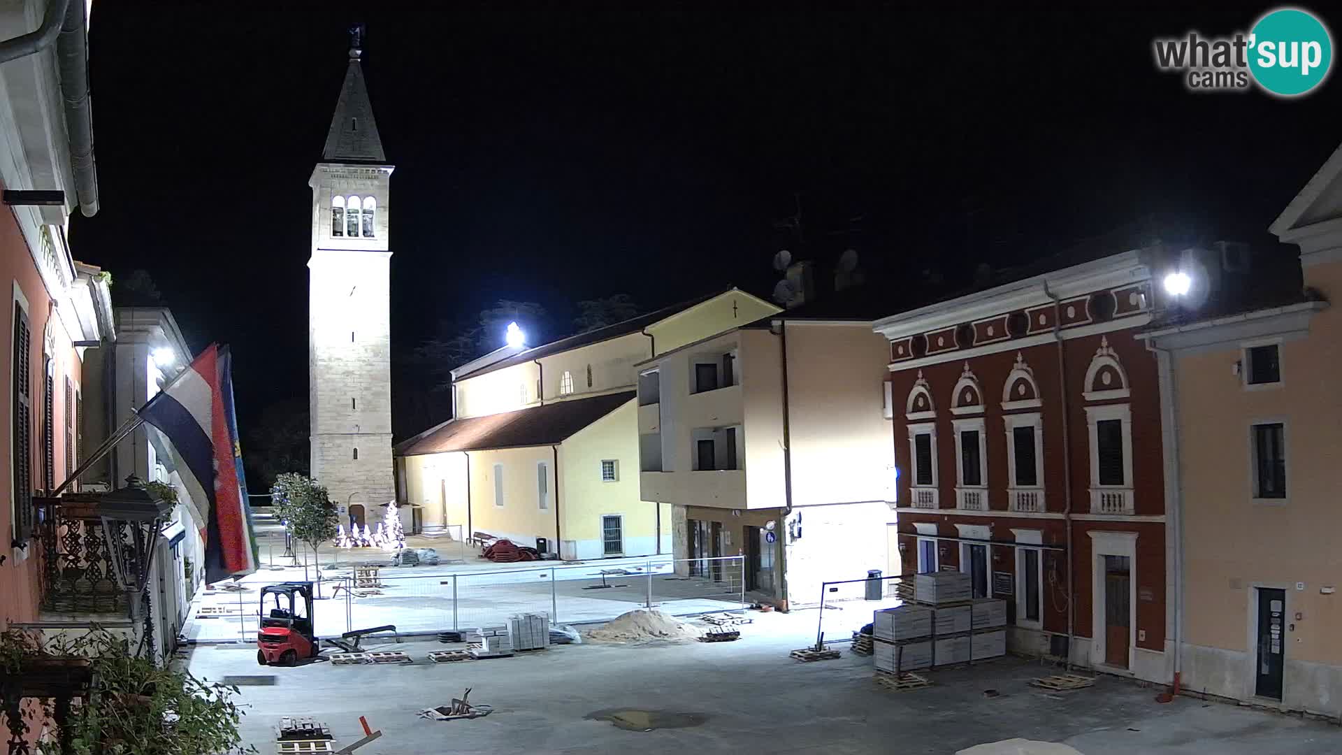 Live webcam Novigrad – Veliki Trg (grande place) – Piazza Grande