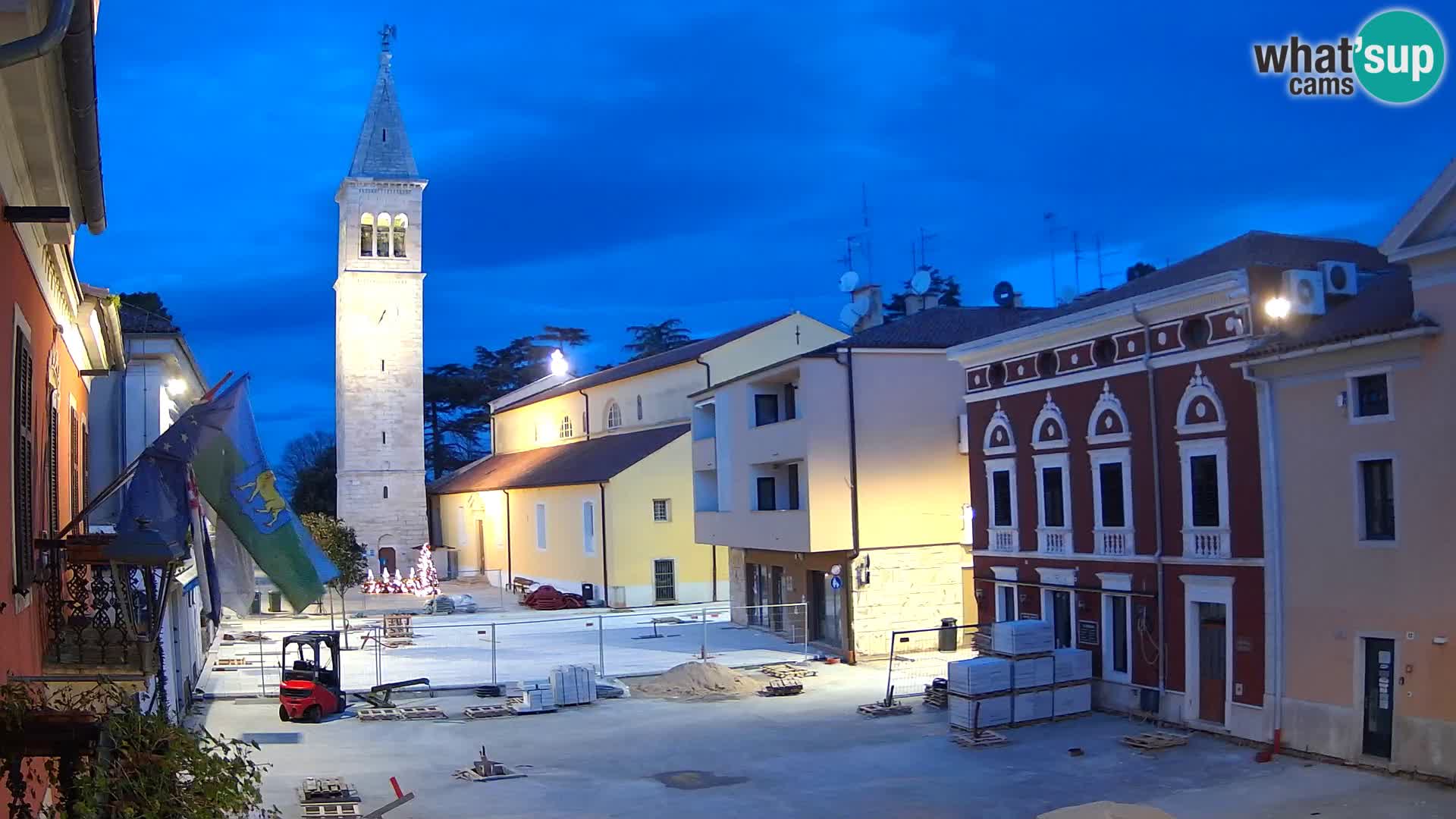 Spletna kamera Novigrad – Veliki Trg