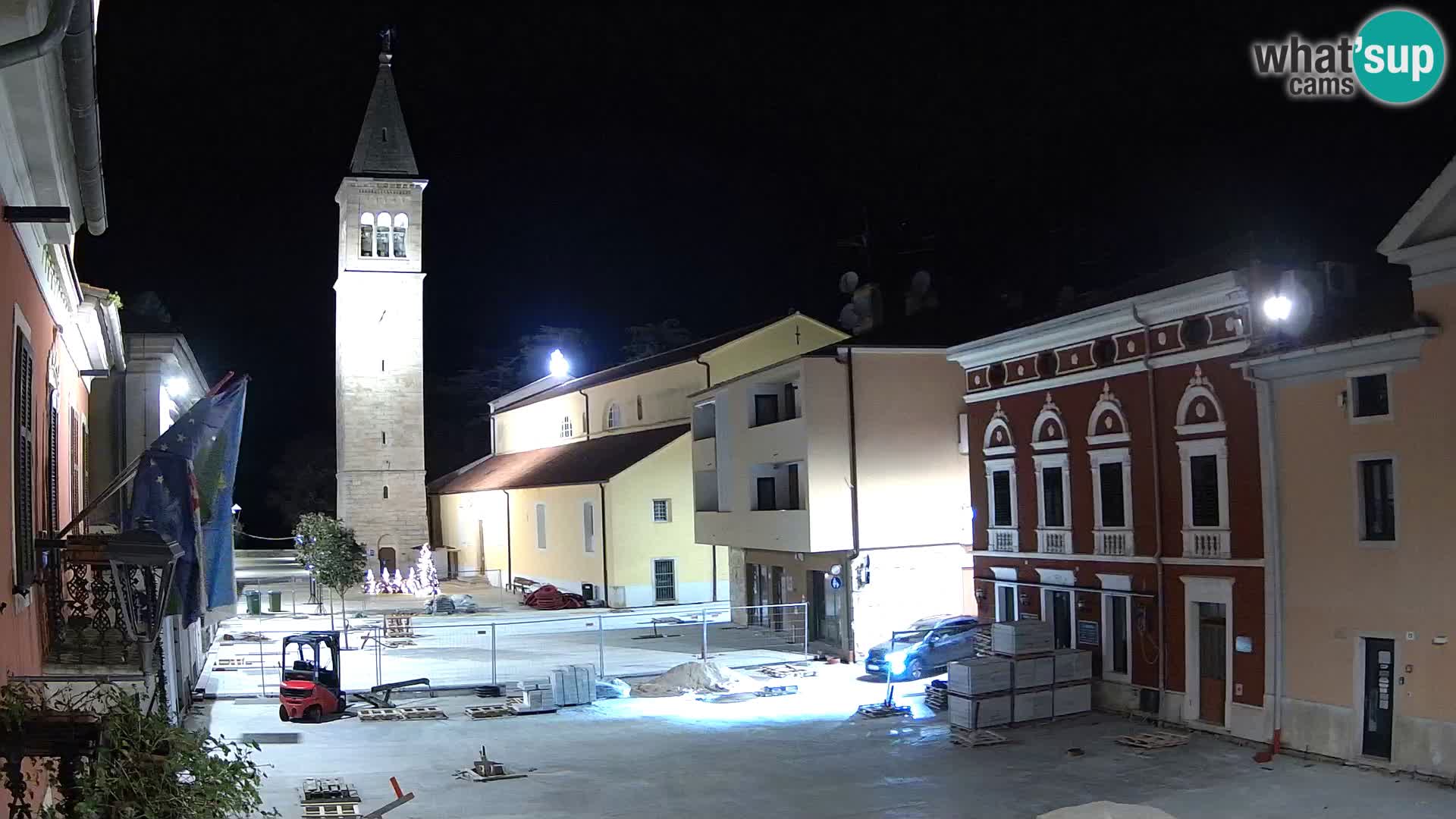 Live webcam Novigrad – Veliki Trg / Piazza Grande – Istria – Croatien