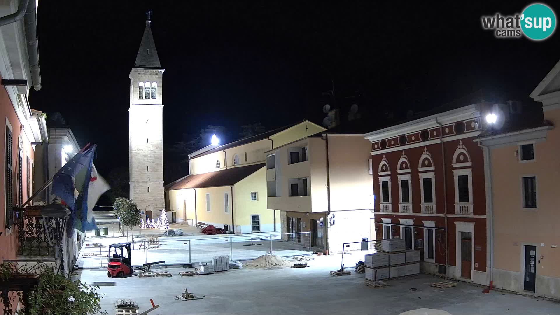 LIVE Webcam Cittanova / Novigrad – Piazza Grande – Istria