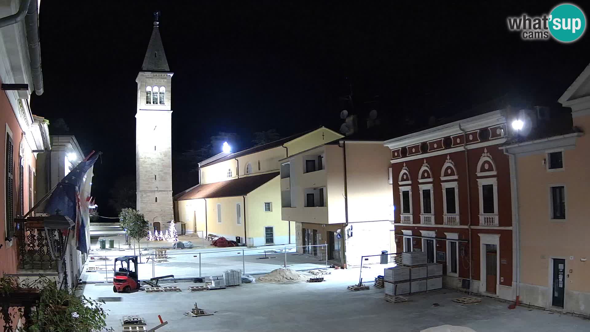 Live webcam Novigrad – Veliki Trg (grande place) – Piazza Grande