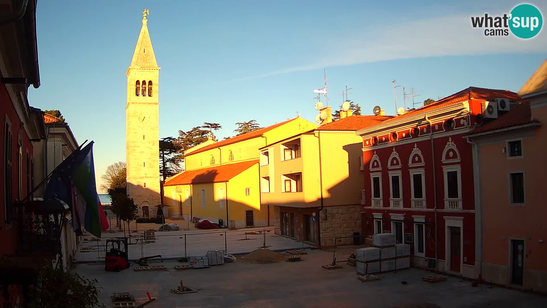 Live Webcam Novigrad – Veliki Trg (gran plaza) – Piazza Grande