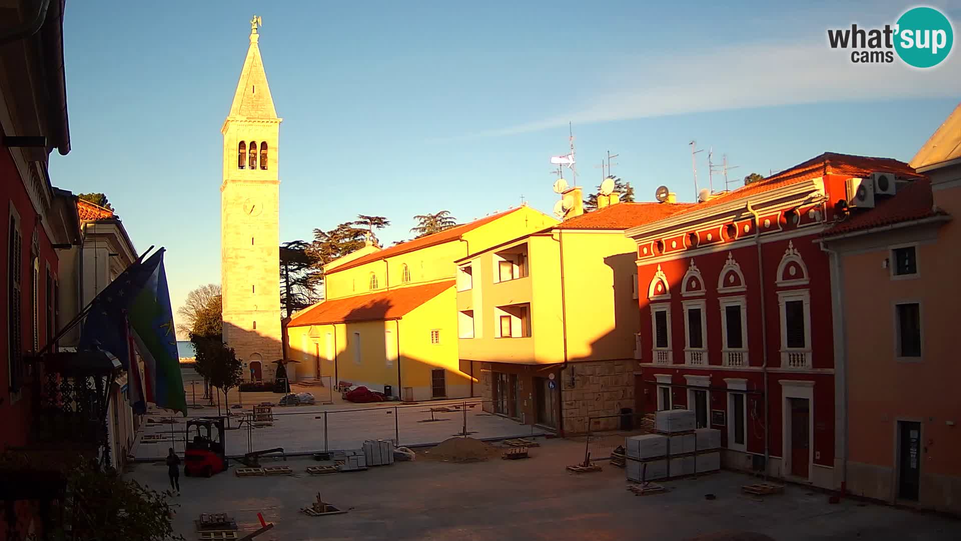 Live webcam Novigrad – Veliki Trg (grande place) – Piazza Grande