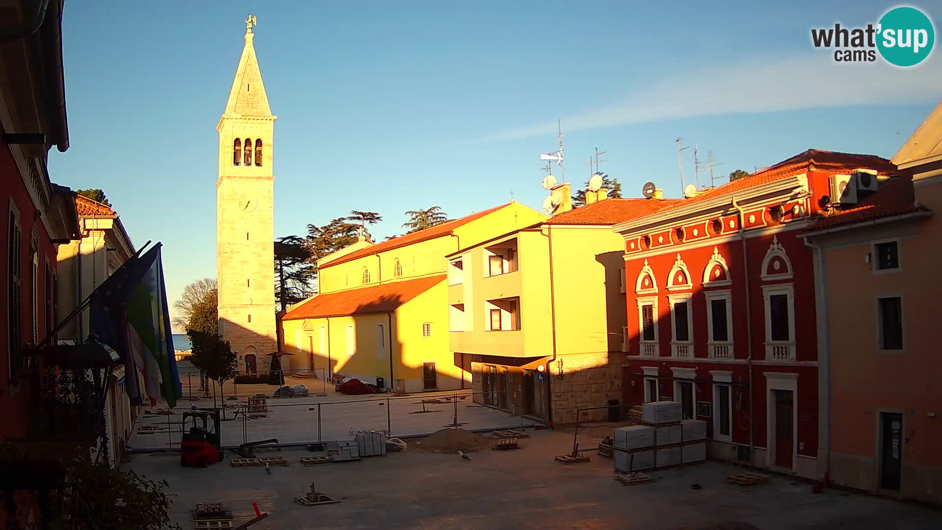 Live Webcam Novigrad – Veliki Trg (gran plaza) – Piazza Grande