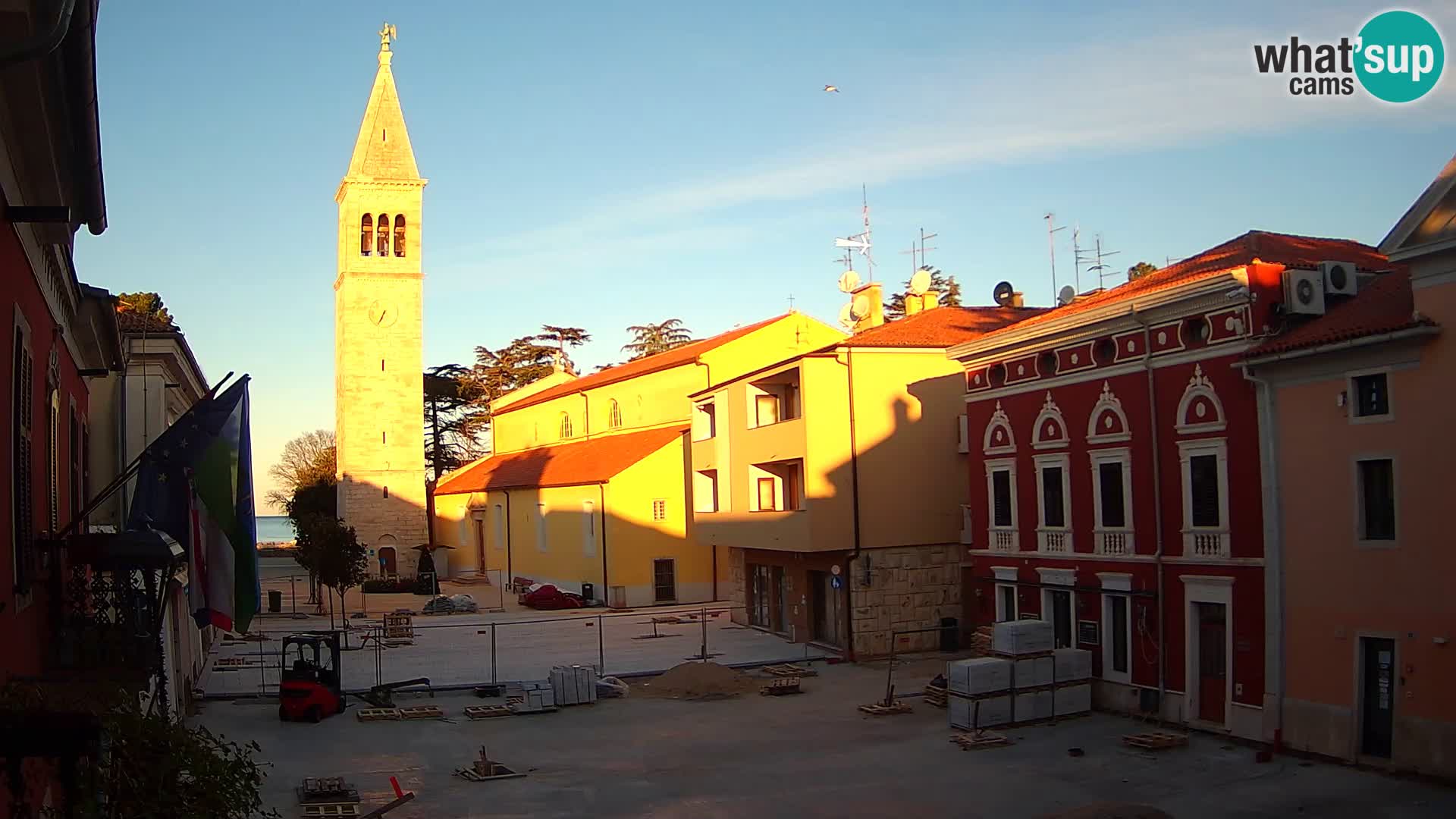 Novigrad Webcam – Veliki Trg (großen Platz) – Istrien – Kroatien