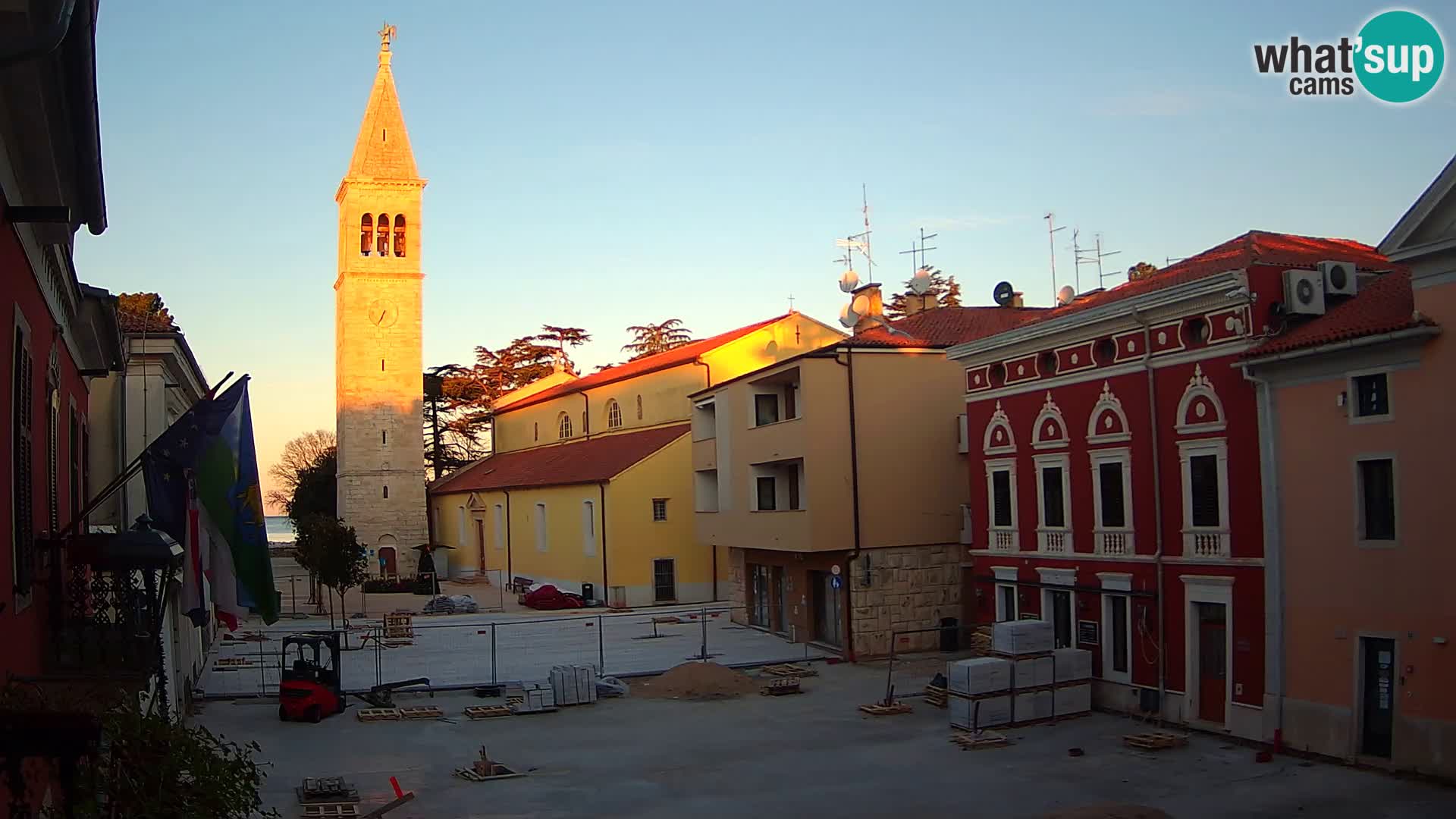 Live Webcam Novigrad – Veliki Trg (gran plaza) – Piazza Grande