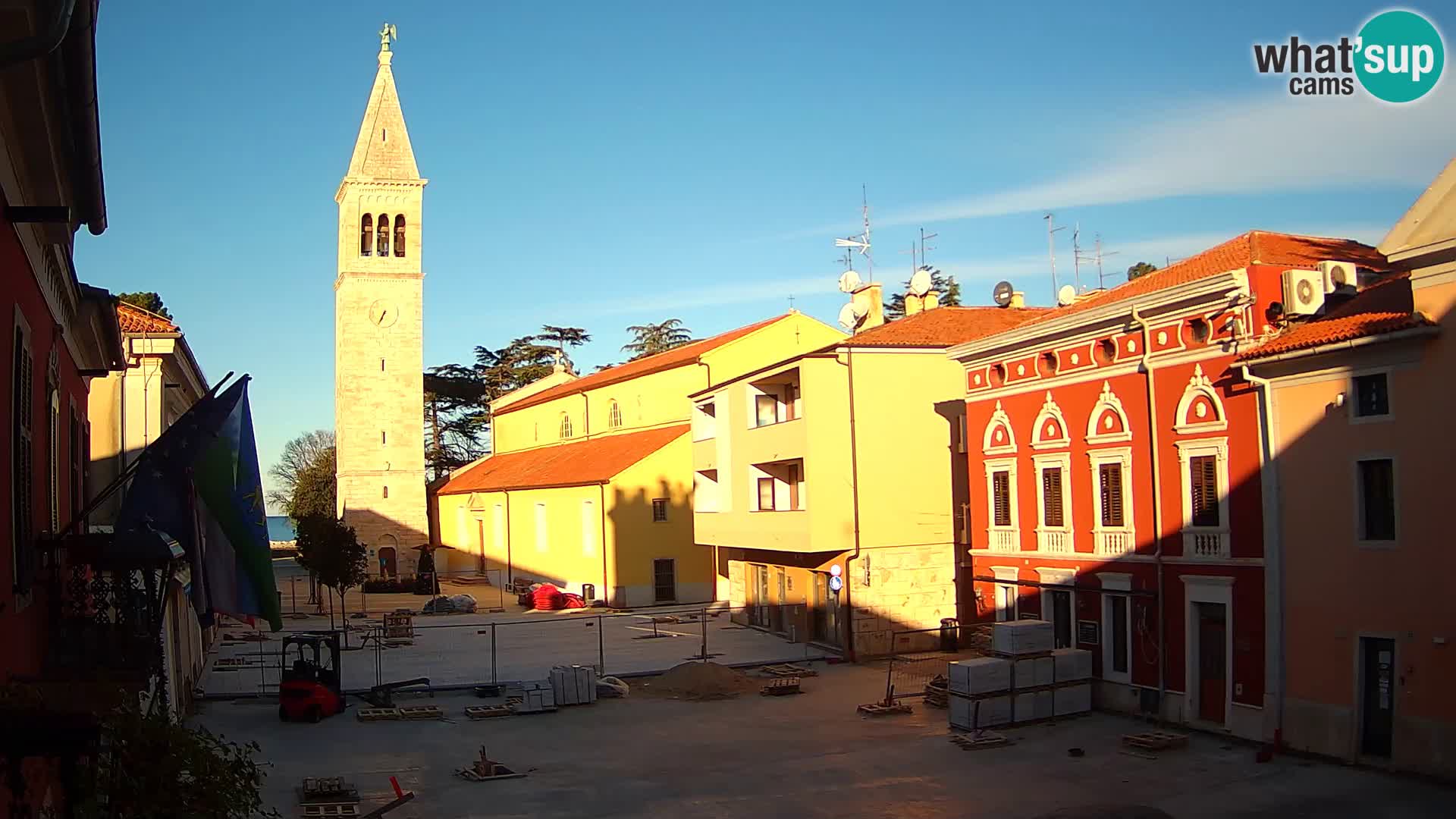 Live Webcam Novigrad – Veliki Trg (gran plaza) – Piazza Grande