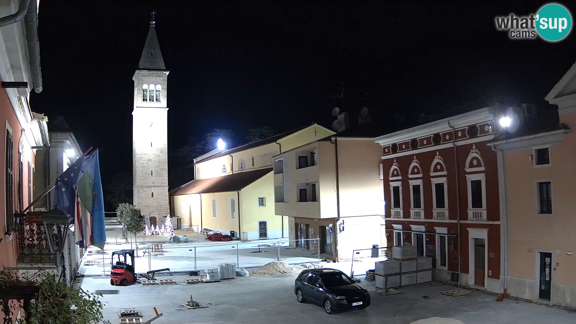 Live webcam Novigrad – Veliki Trg / Piazza Grande – Istria – Croatien