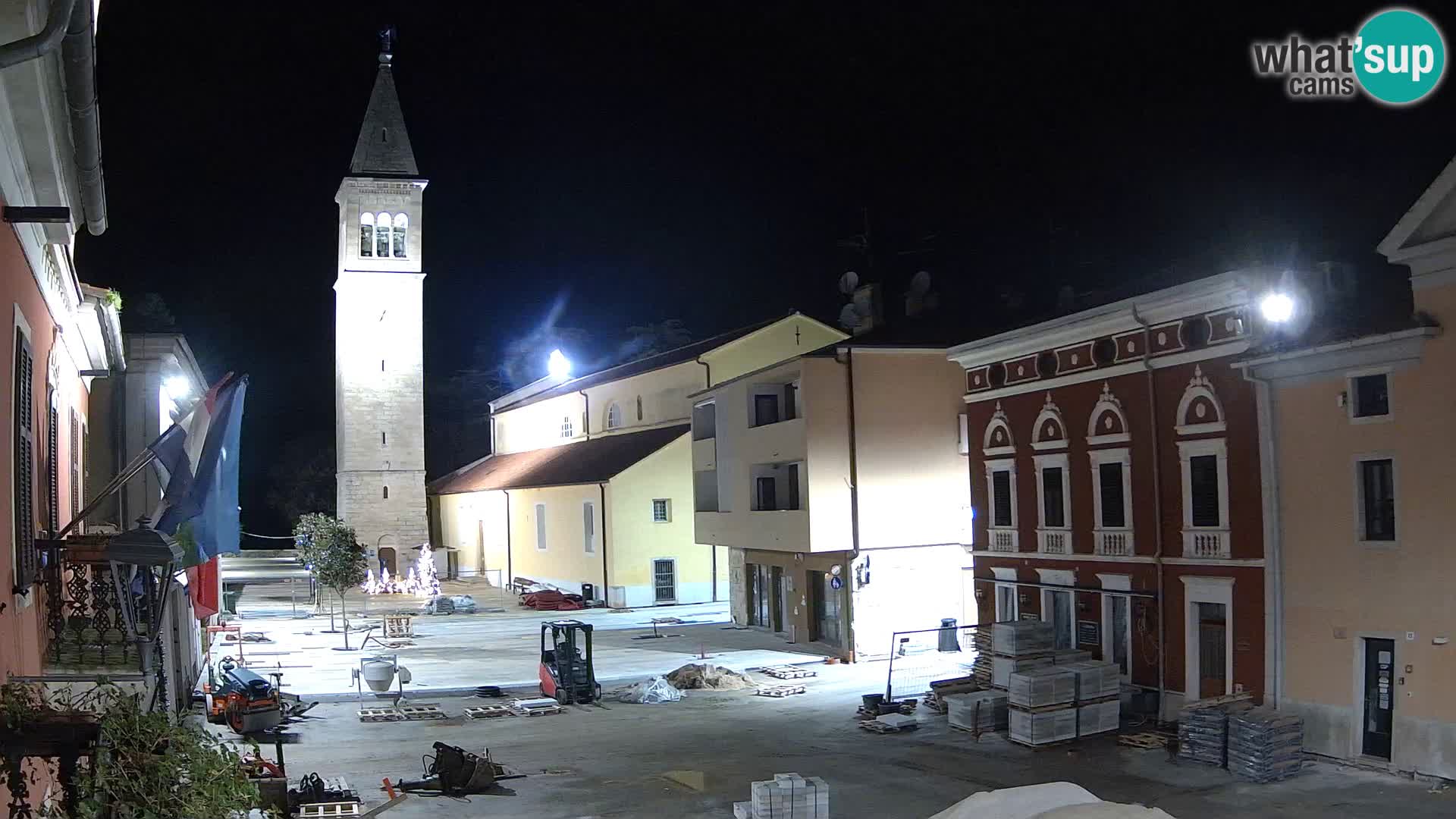 Live webcam Novigrad – Veliki Trg / Piazza Grande – Istria – Croatien