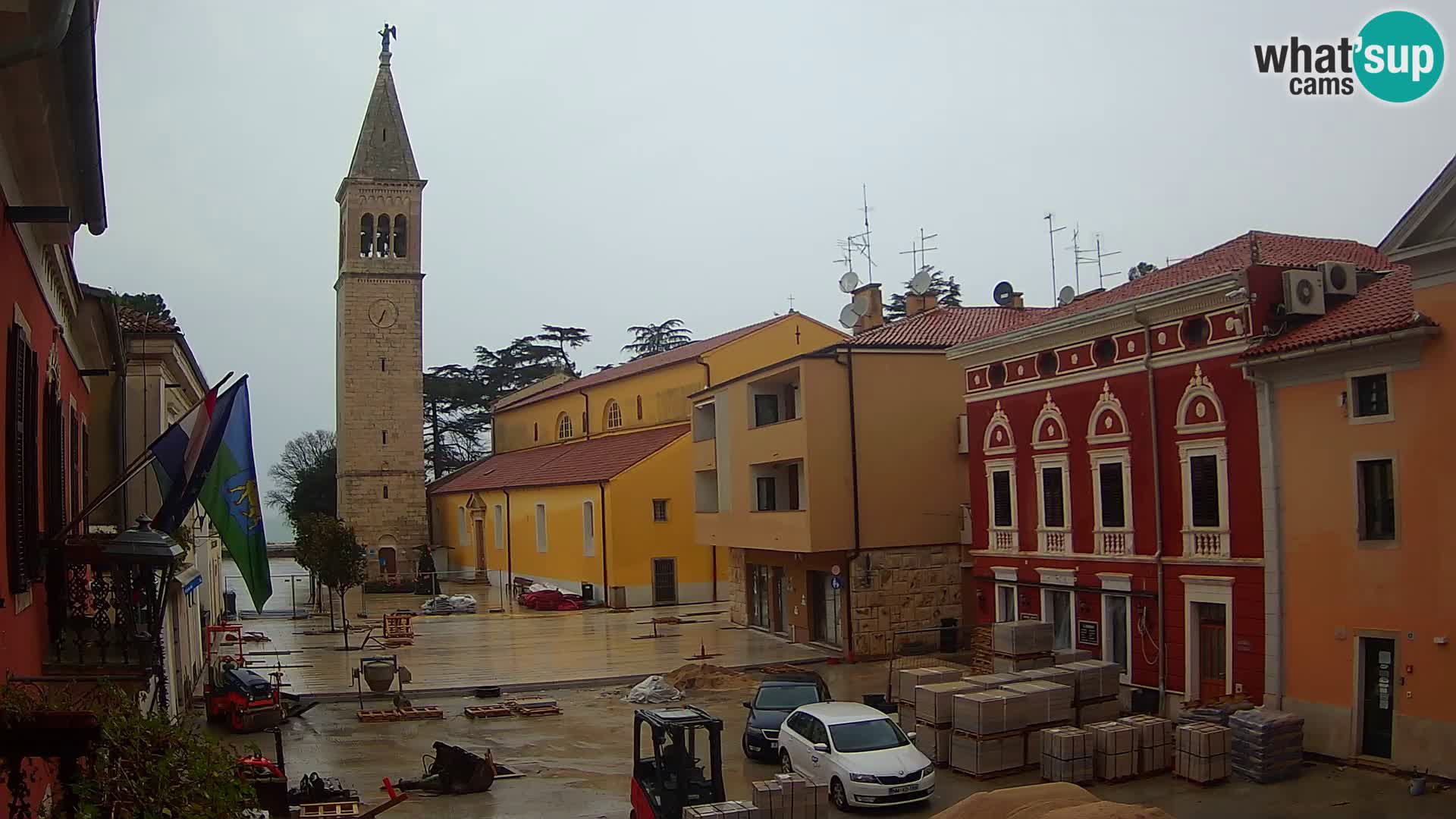 Live Webcam Novigrad – Veliki Trg (gran plaza) – Piazza Grande