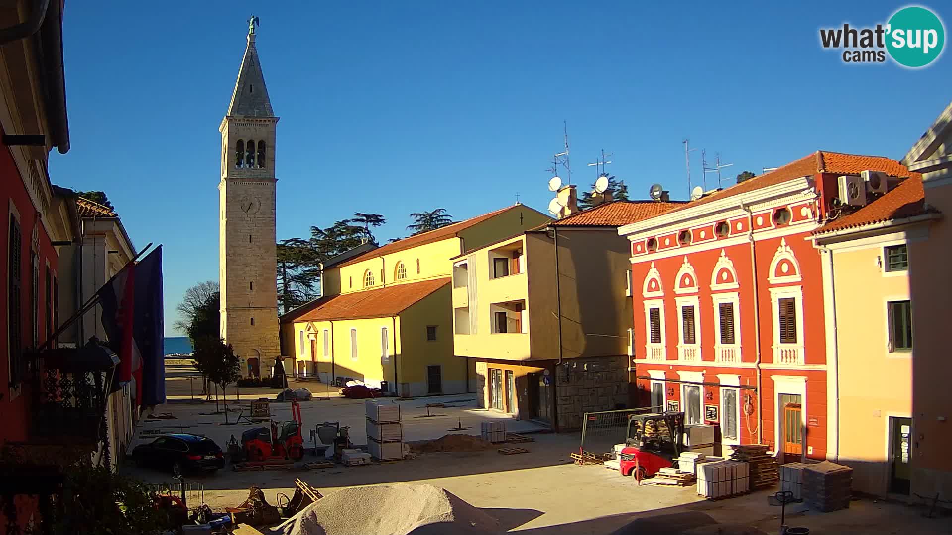 Novigrad Webcam – Veliki Trg (großen Platz) – Istrien – Kroatien