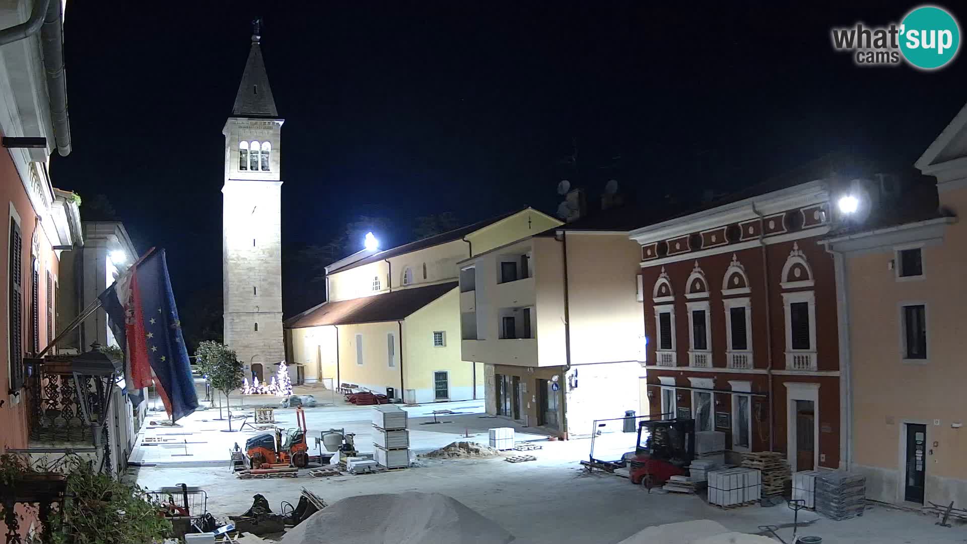 Live webcam Novigrad – Veliki Trg (grande place) – Piazza Grande