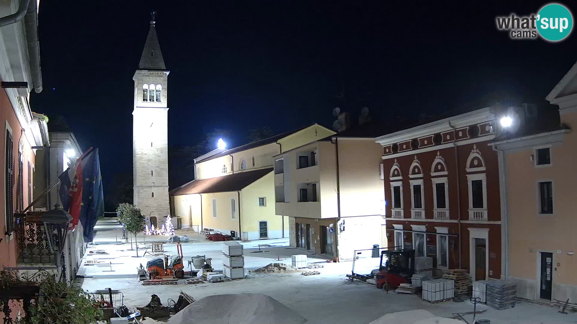 Live webcam Novigrad – Veliki Trg (grande place) – Piazza Grande