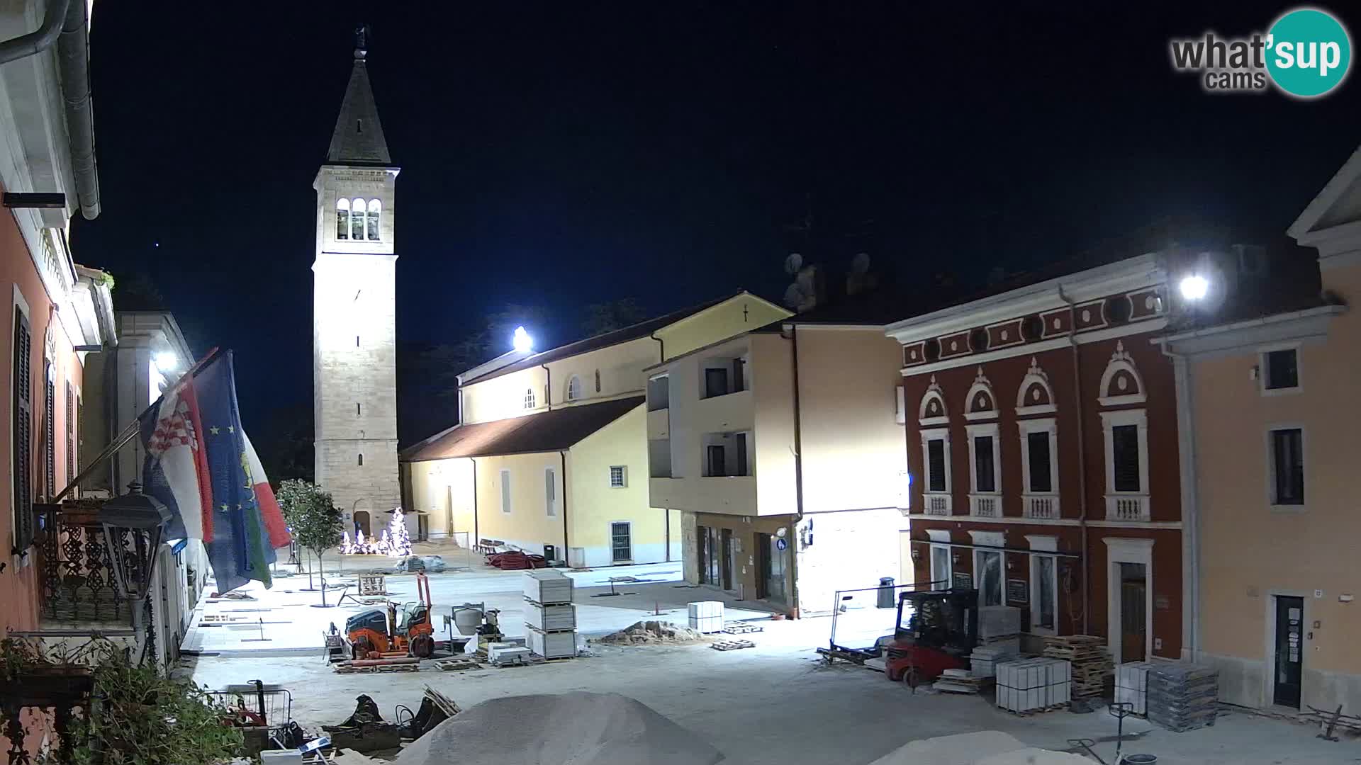 Live webcam Novigrad – Veliki Trg / Piazza Grande – Istria – Croatien