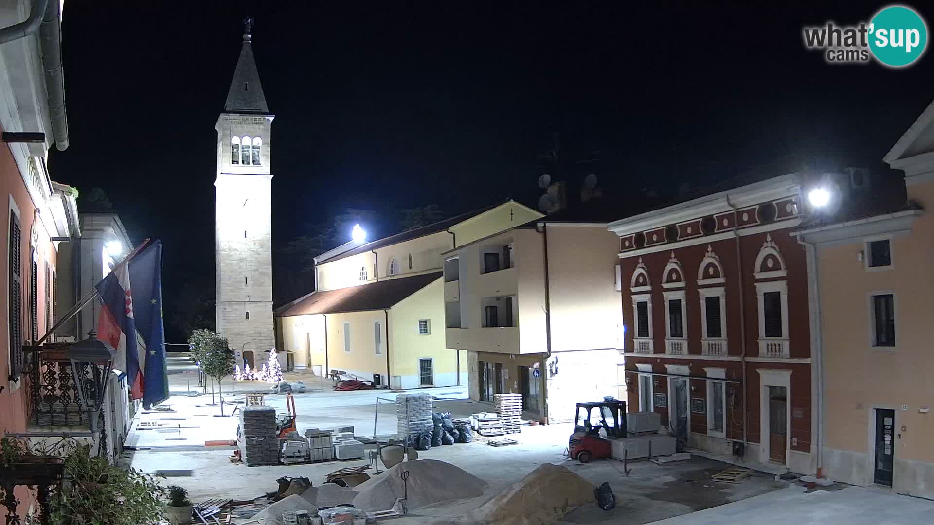 Live webcam Novigrad – Veliki Trg / Piazza Grande – Istria – Croatien