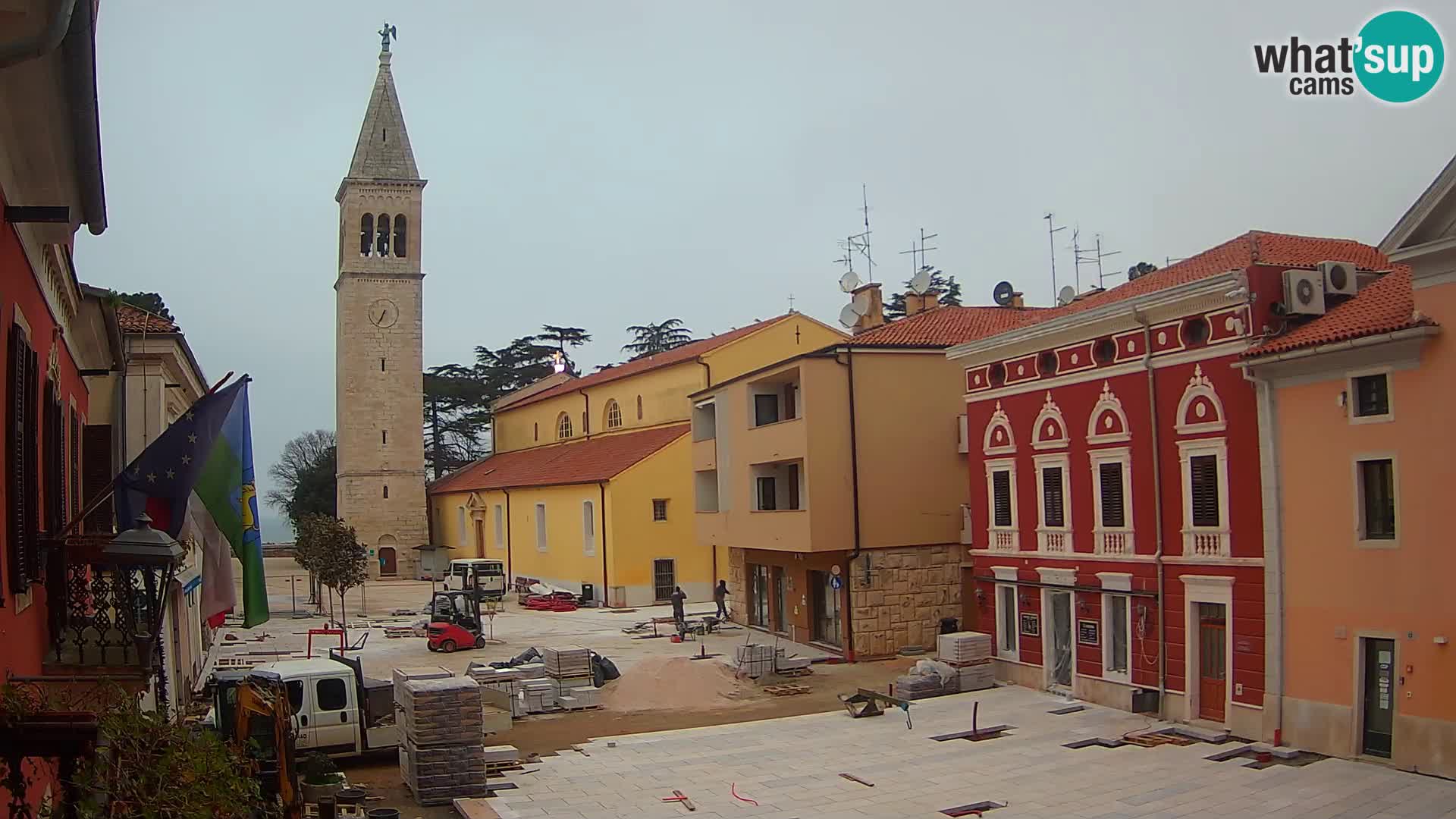 Novigrad Webcam – Veliki Trg (großen Platz) – Istrien – Kroatien