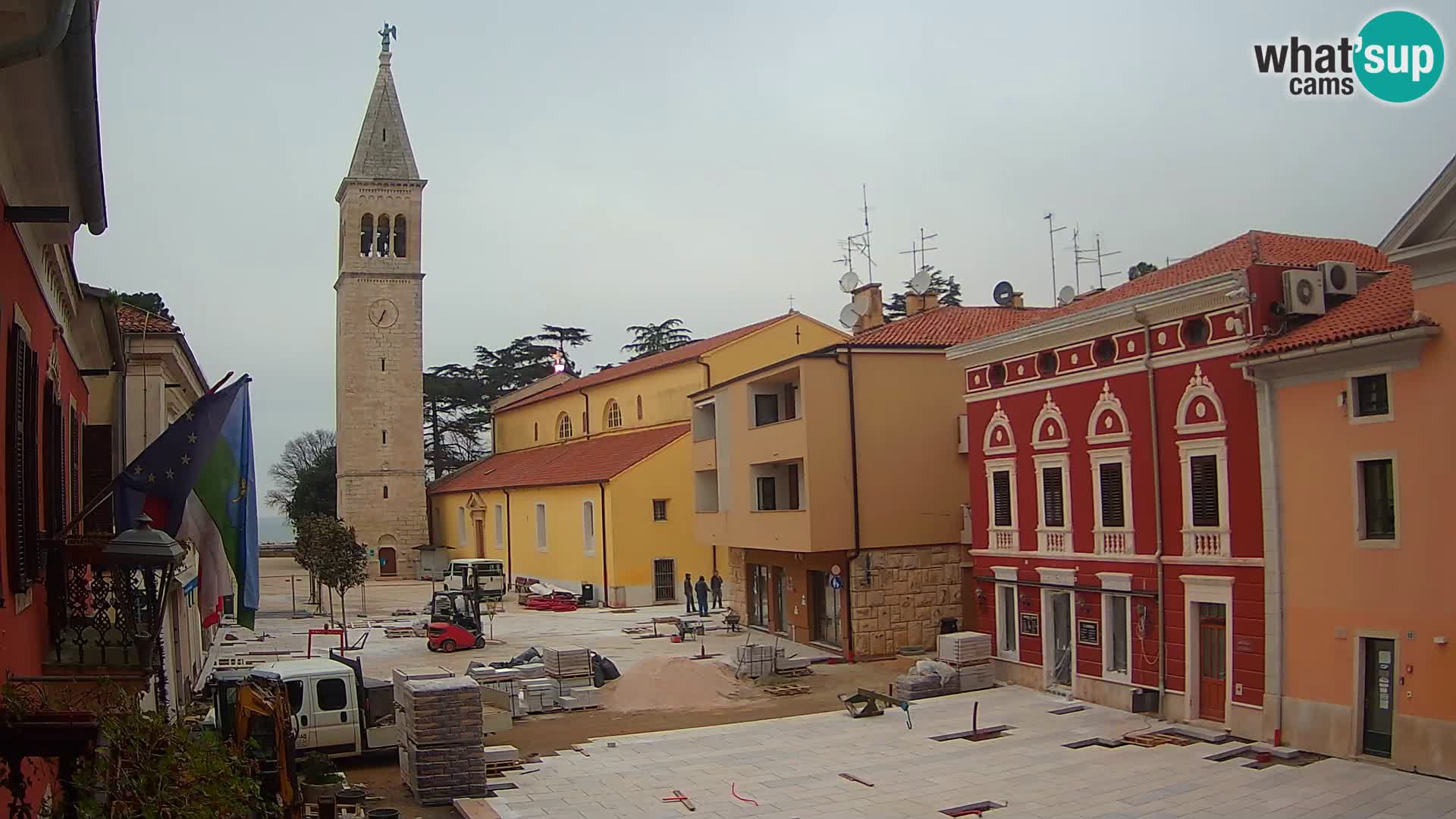 Live Webcam Novigrad – Veliki Trg (gran plaza) – Piazza Grande