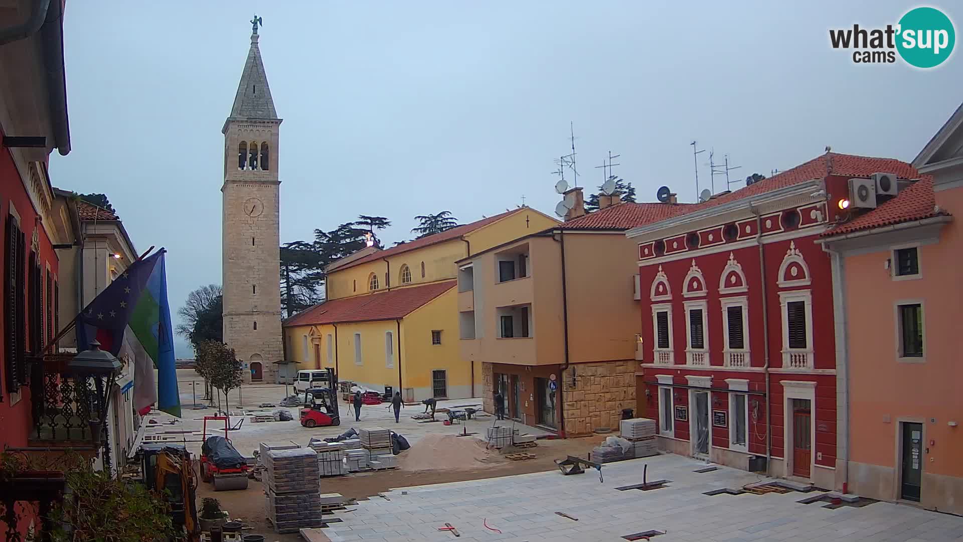 Live Webcam Novigrad – Veliki Trg (gran plaza) – Piazza Grande