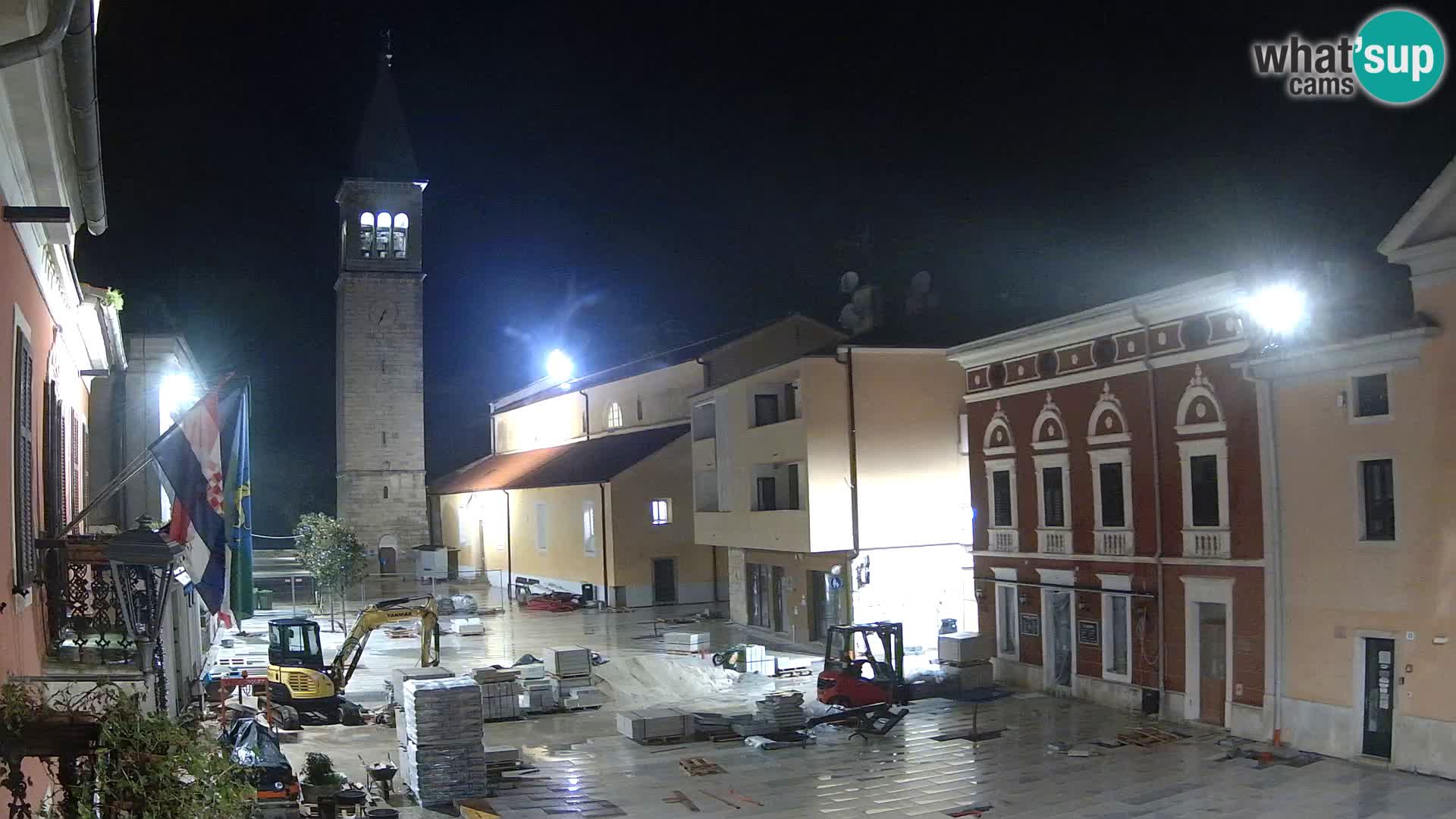 Live Webcam Novigrad – Veliki Trg (gran plaza) – Piazza Grande