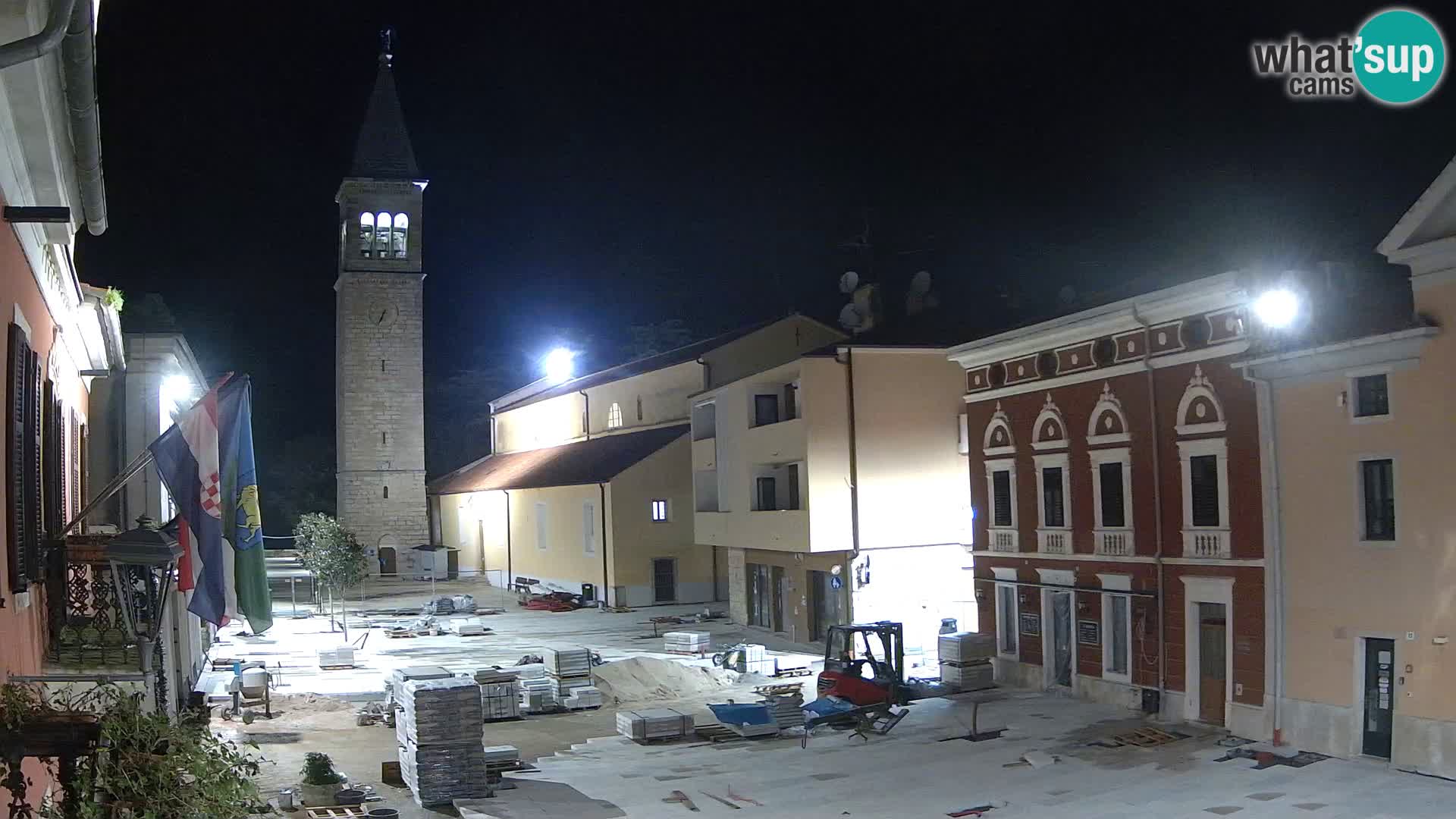 Live webcam Novigrad – Veliki Trg (grande place) – Piazza Grande