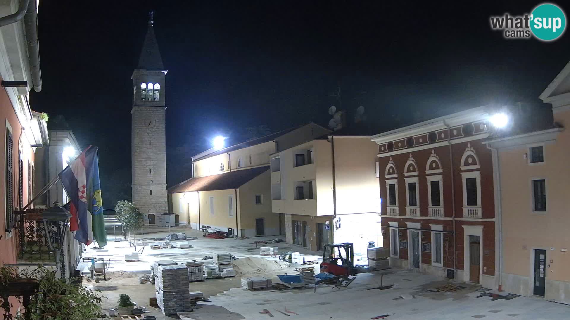 Live Webcam Novigrad – Veliki Trg (gran plaza) – Piazza Grande