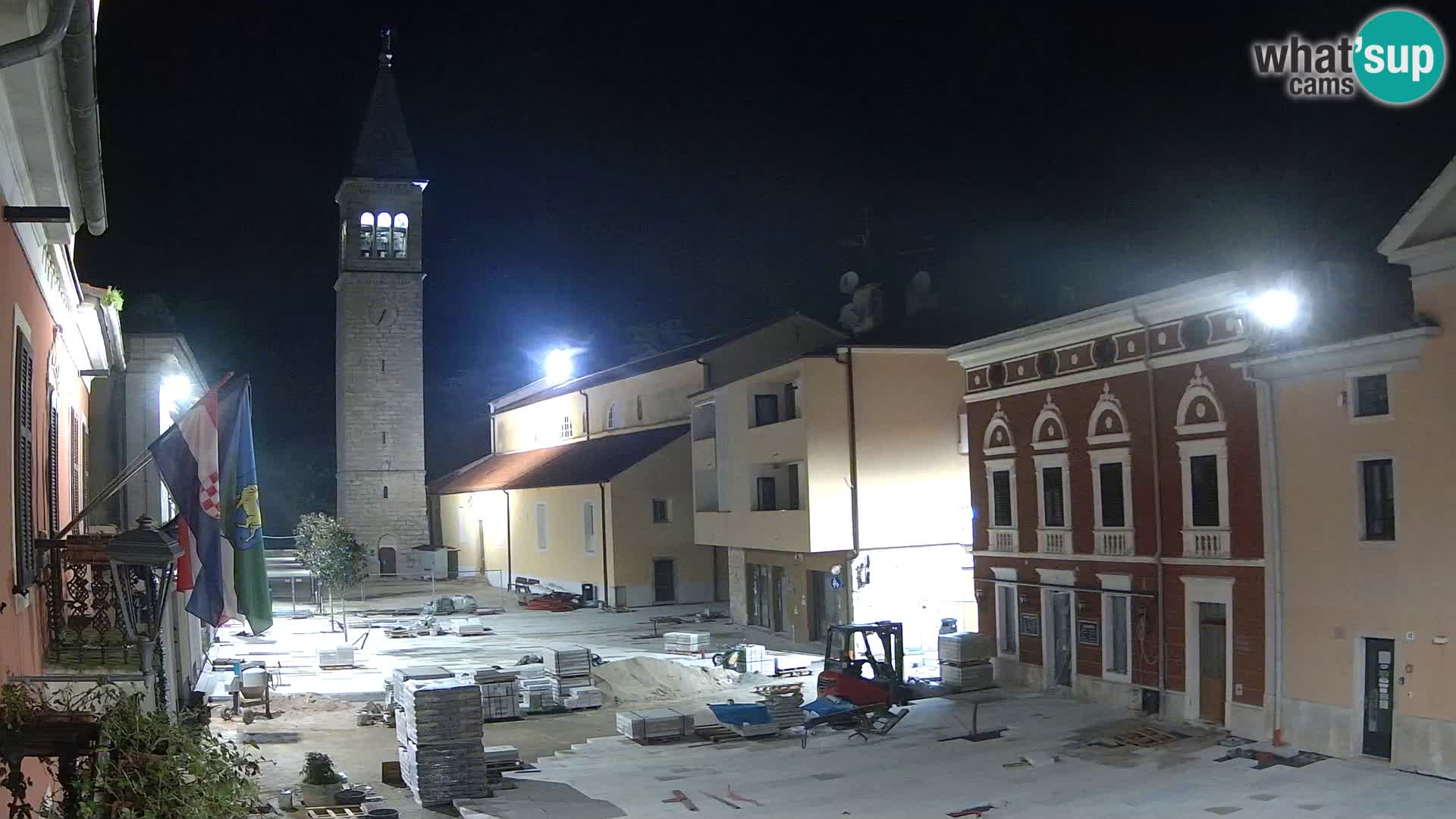 Live webcam Novigrad – Veliki Trg / Piazza Grande – Istria – Croatien