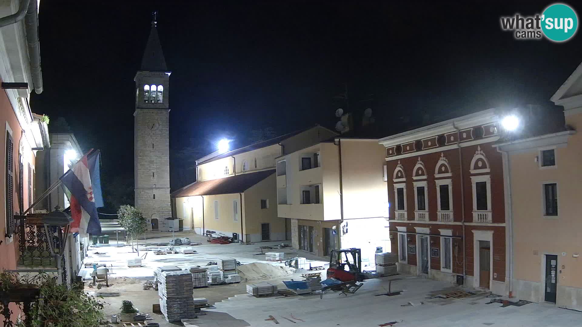 LIVE Webcam Cittanova / Novigrad – Piazza Grande – Istria