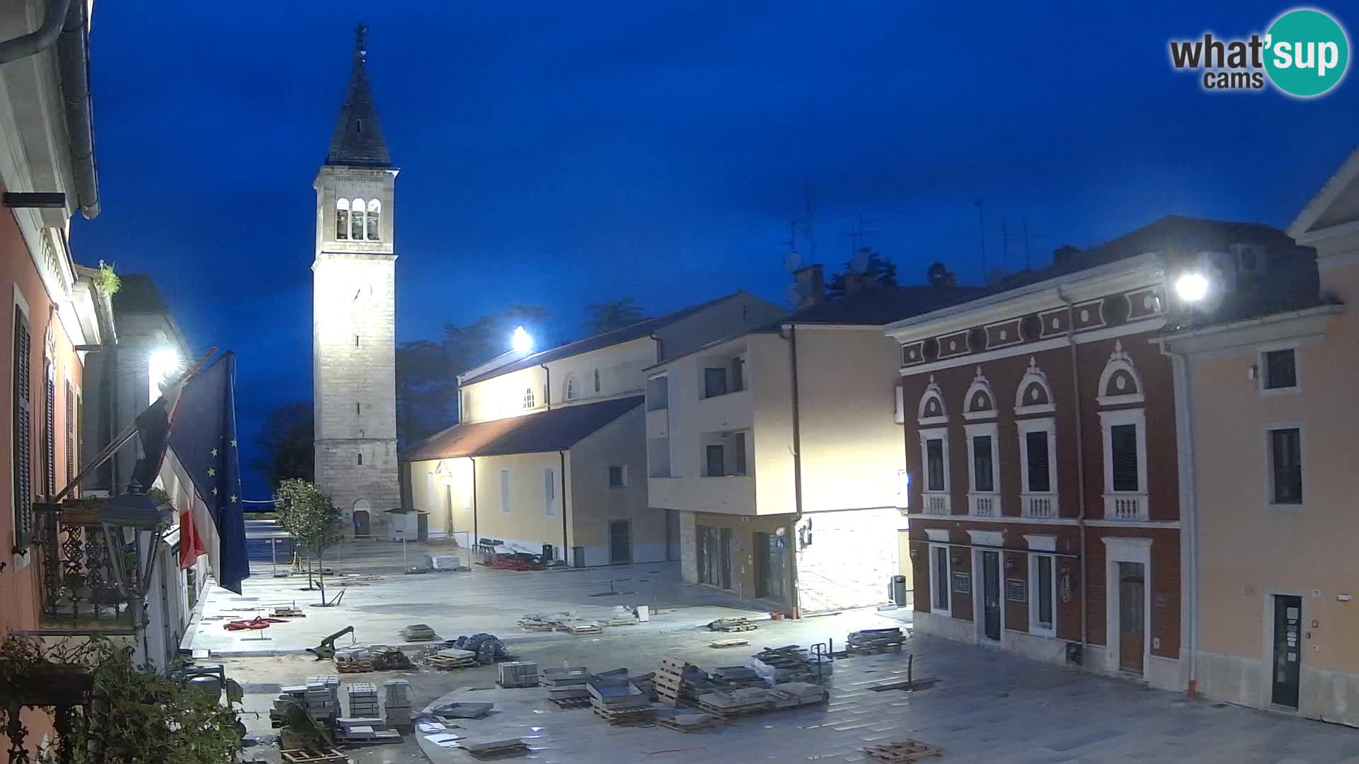 Novigrad Webcam – Veliki Trg (großen Platz) – Istrien – Kroatien