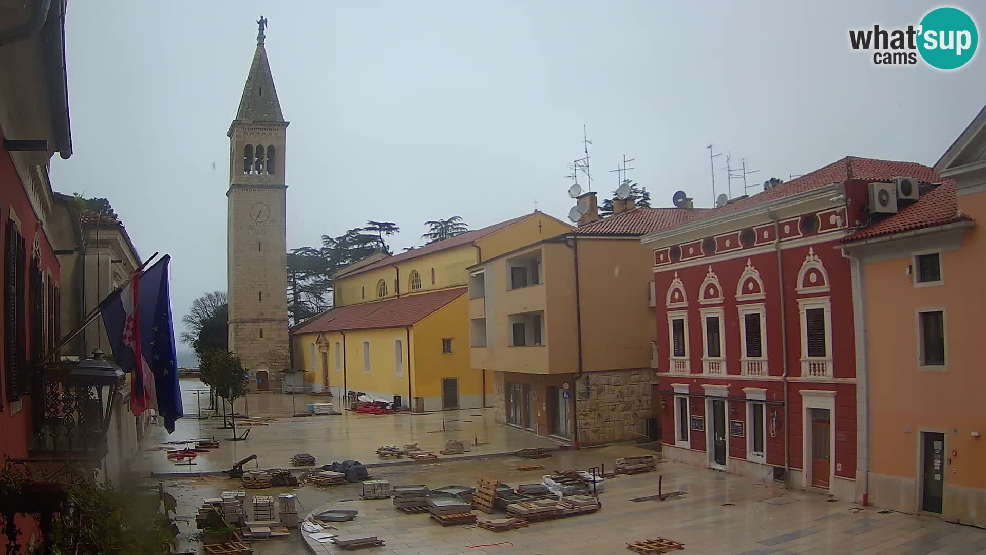 Novigrad Webcam – Veliki Trg (großen Platz) – Istrien – Kroatien