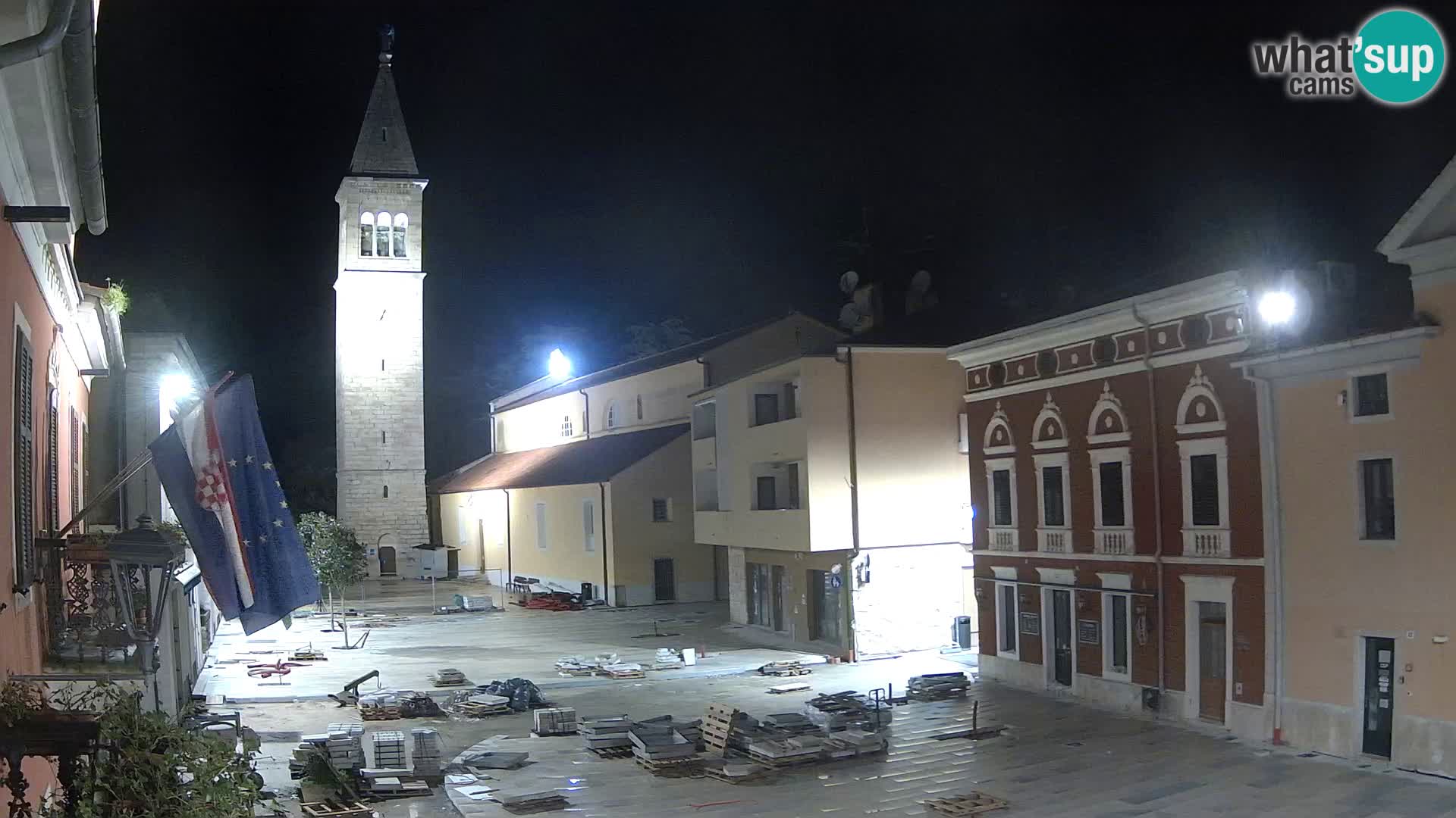 Novigrad Webcam – Veliki Trg (großen Platz) – Istrien – Kroatien