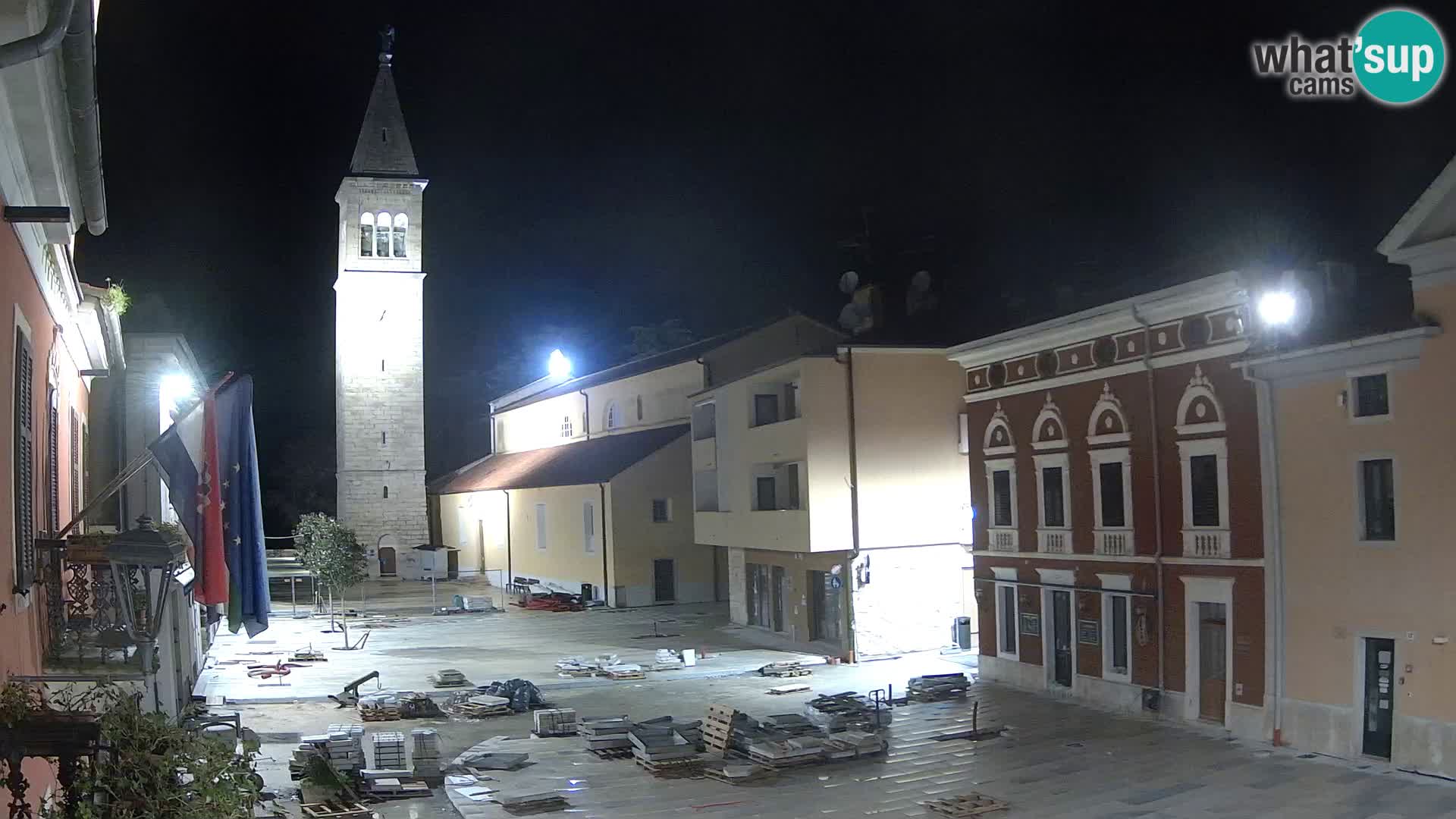 Novigrad Webcam – Veliki Trg (großen Platz) – Istrien – Kroatien