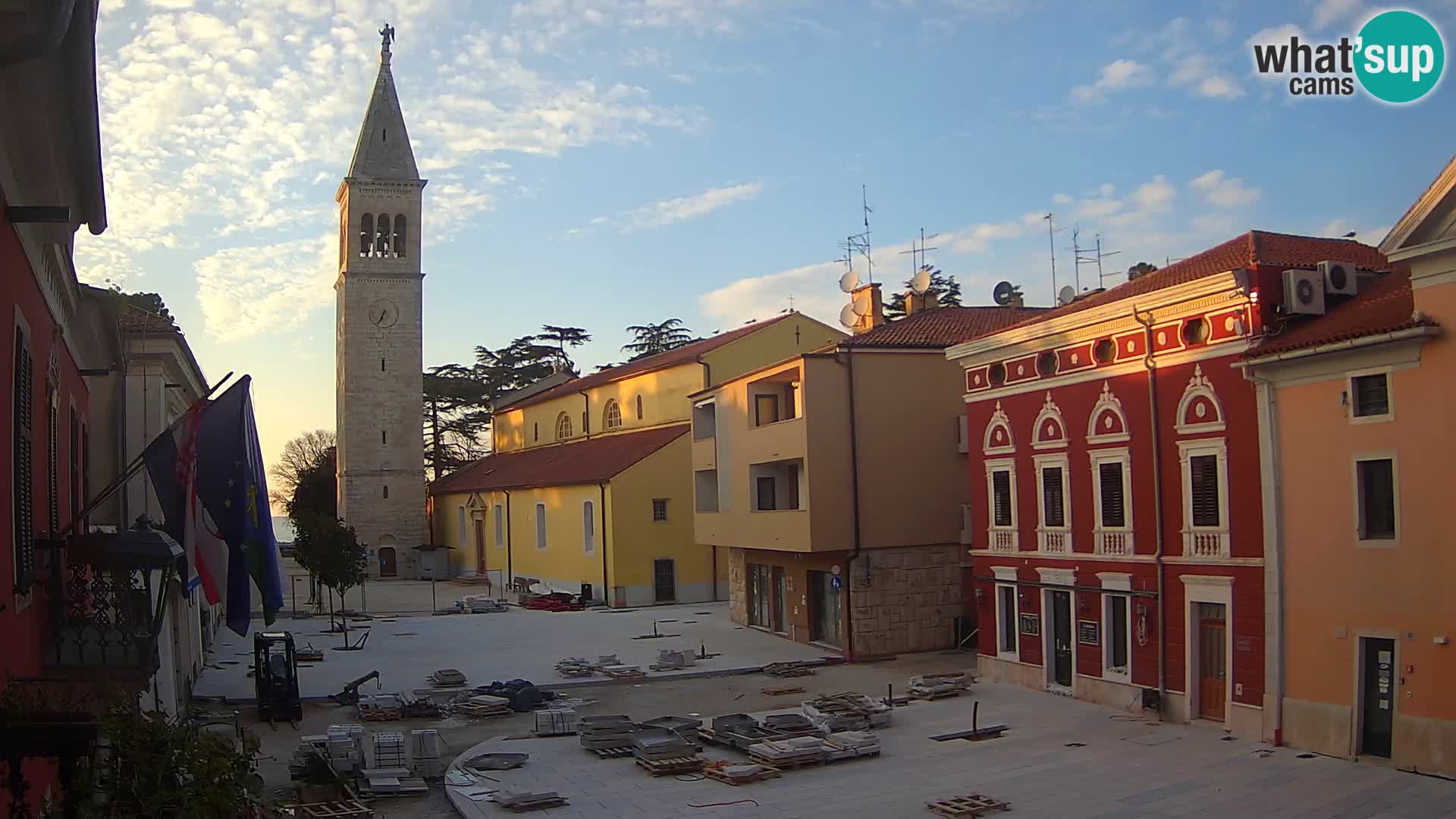 Novigrad Webcam – Veliki Trg (großen Platz) – Istrien – Kroatien