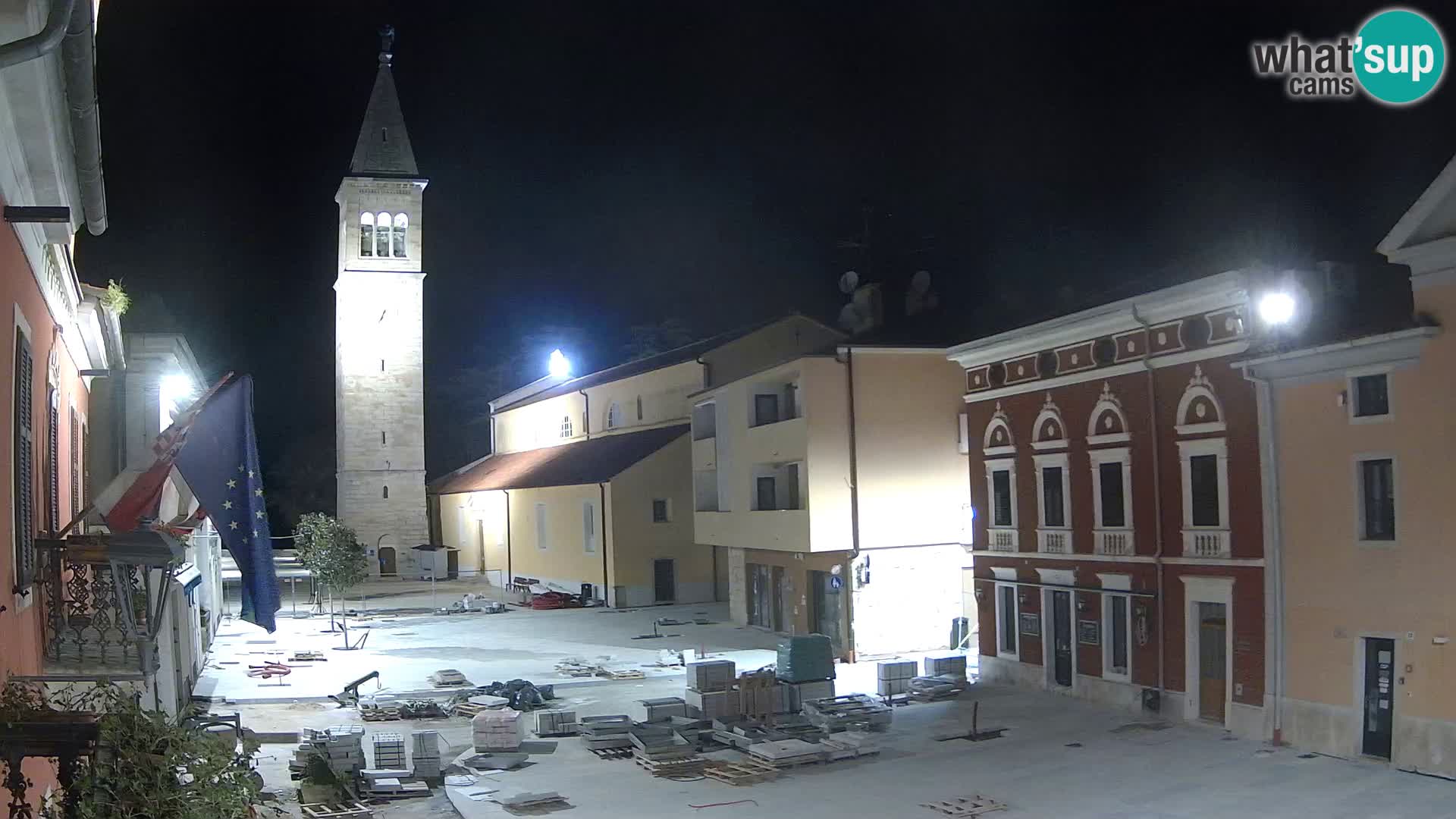 Live webcam Novigrad – Veliki Trg (grande place) – Piazza Grande