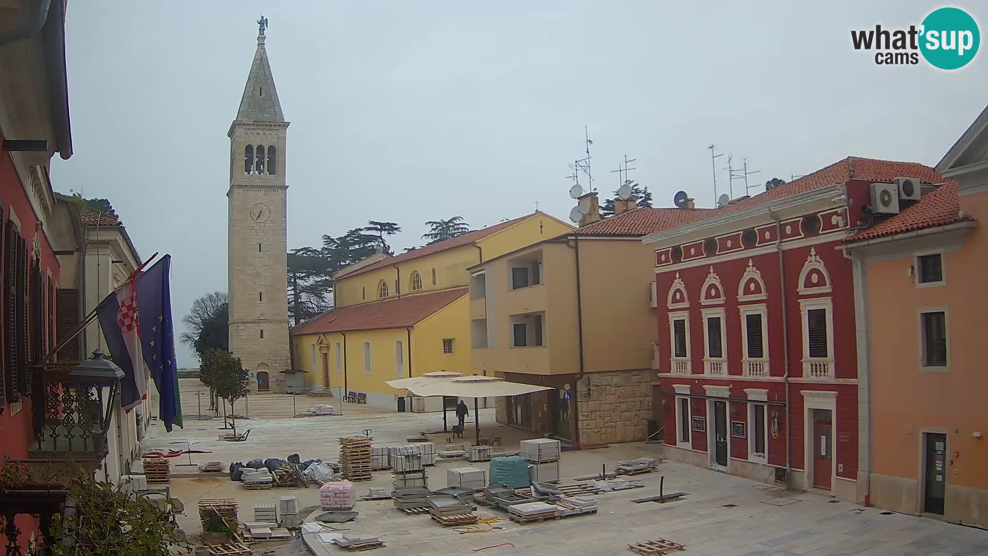 Novigrad Webcam – Veliki Trg (großen Platz) – Istrien – Kroatien