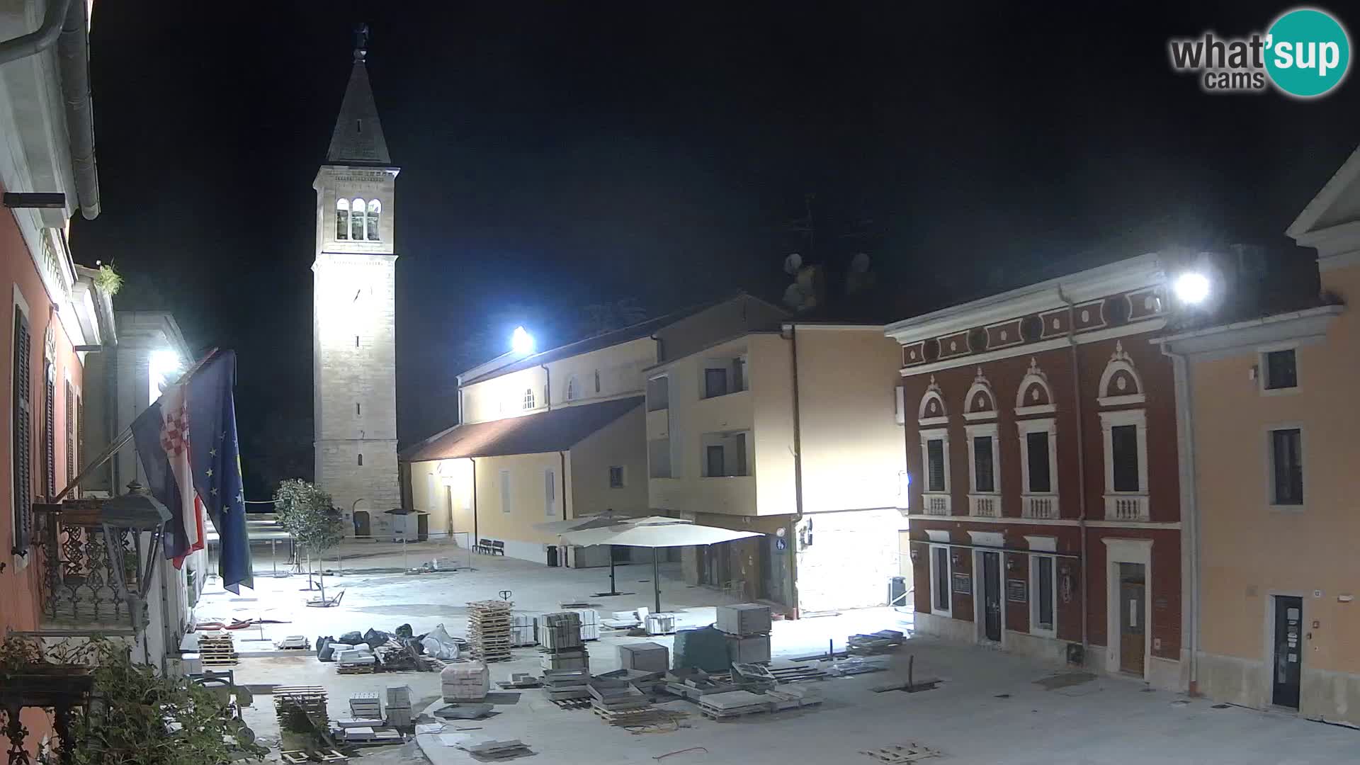 LIVE Webcam Cittanova / Novigrad – Piazza Grande – Istria