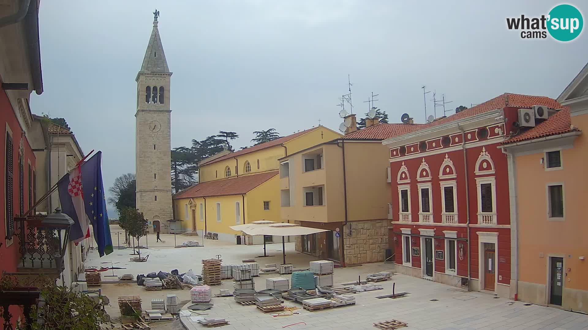 Spletna kamera Novigrad – Veliki Trg