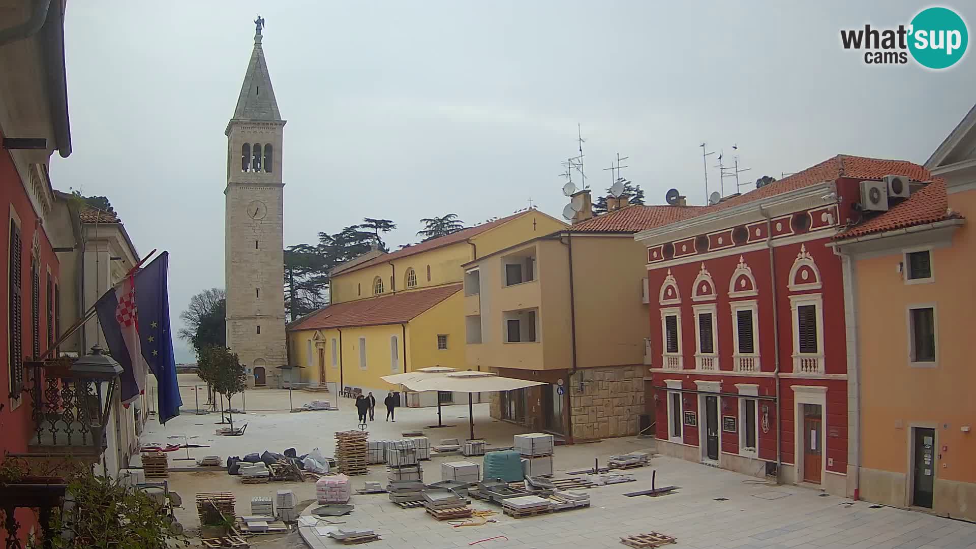 Live Webcam Novigrad – Veliki Trg (gran plaza) – Piazza Grande