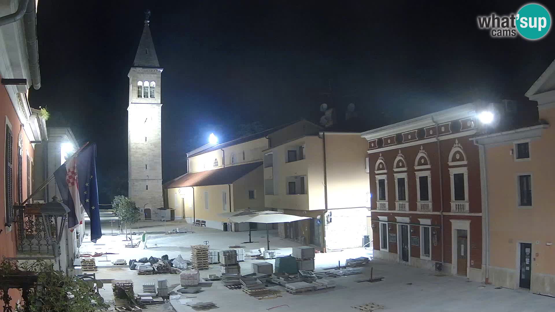 Novigrad Webcam – Veliki Trg (großen Platz) – Istrien – Kroatien