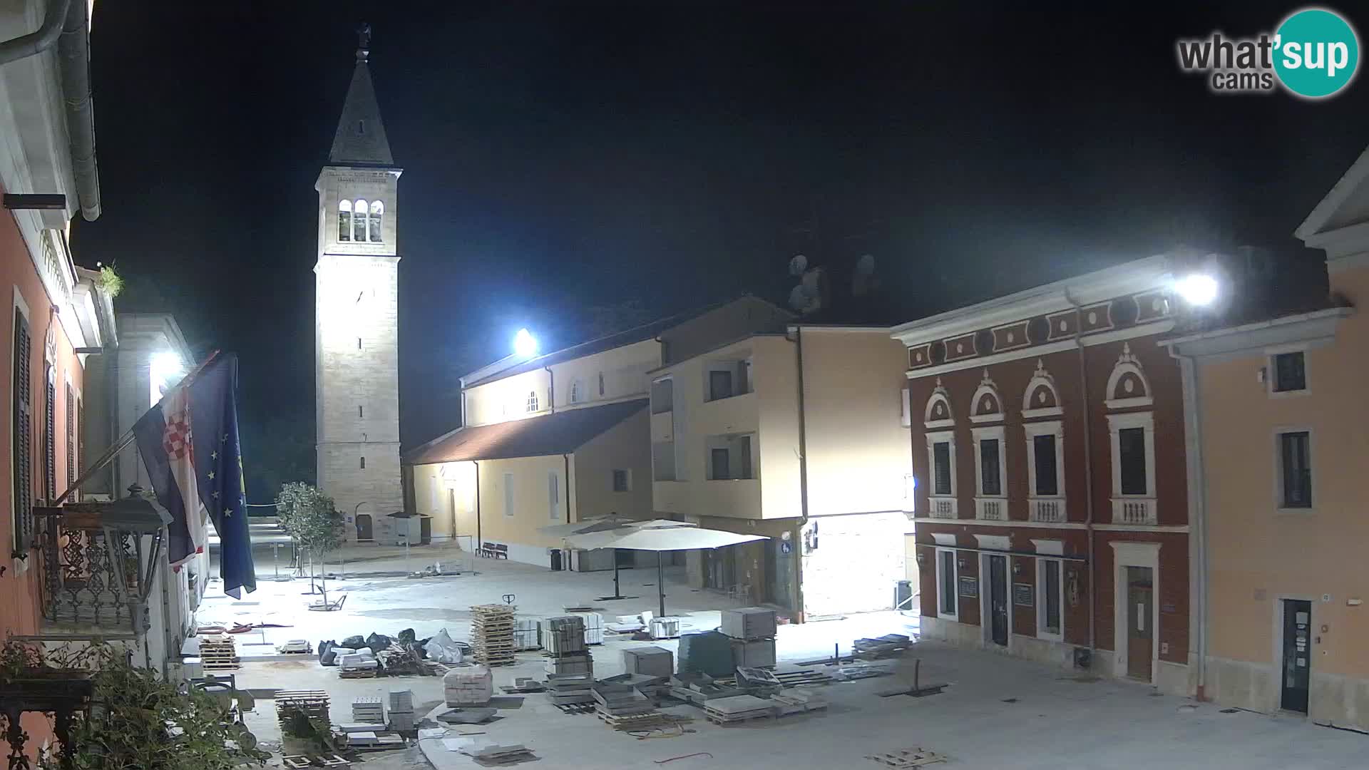 LIVE Webcam Cittanova / Novigrad – Piazza Grande – Istria