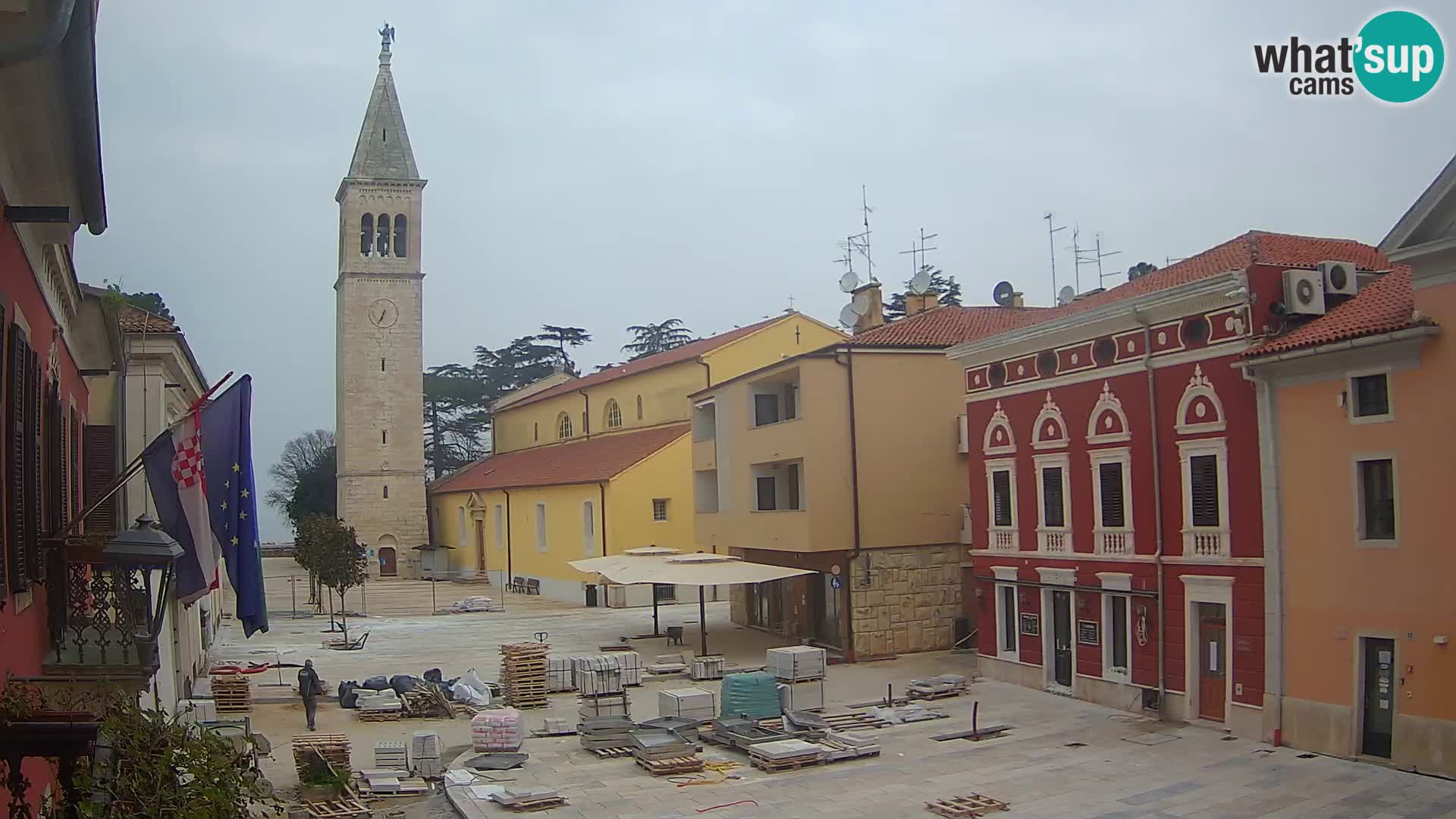 Novigrad Webcam – Veliki Trg (großen Platz) – Istrien – Kroatien