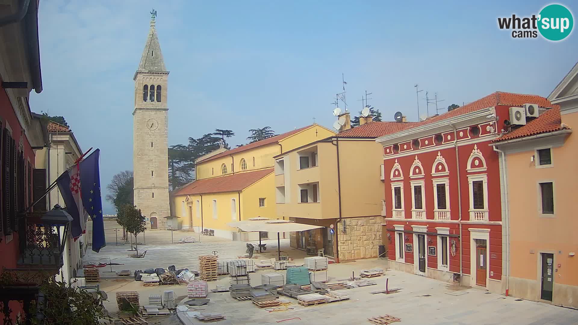 Novigrad Webcam – Veliki Trg (großen Platz) – Istrien – Kroatien