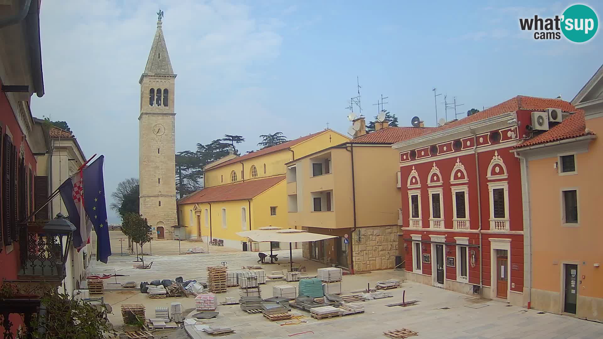 Novigrad Webcam – Veliki Trg (großen Platz) – Istrien – Kroatien