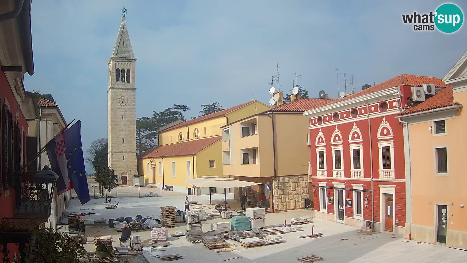 Spletna kamera Novigrad – Veliki Trg